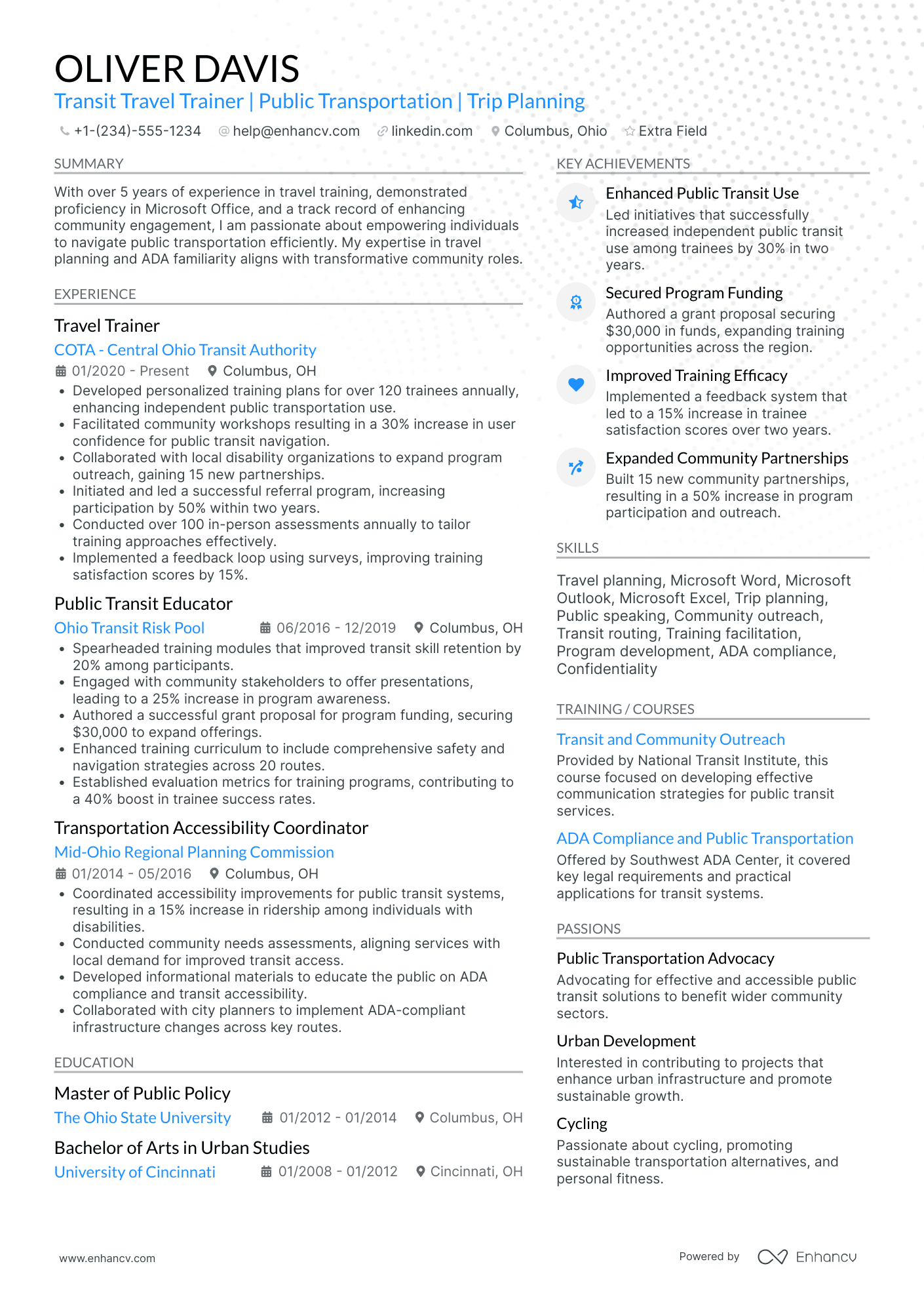 Travel Consultant Trainer Resume Example