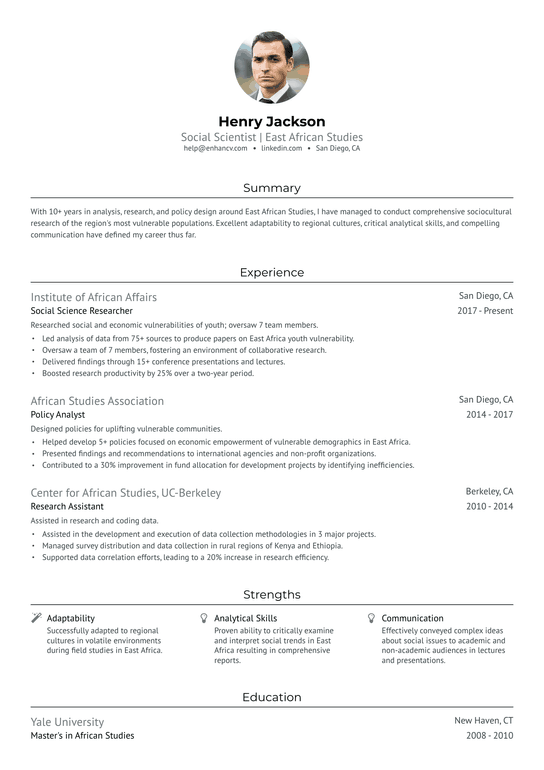 Lab Researcher Resume Example