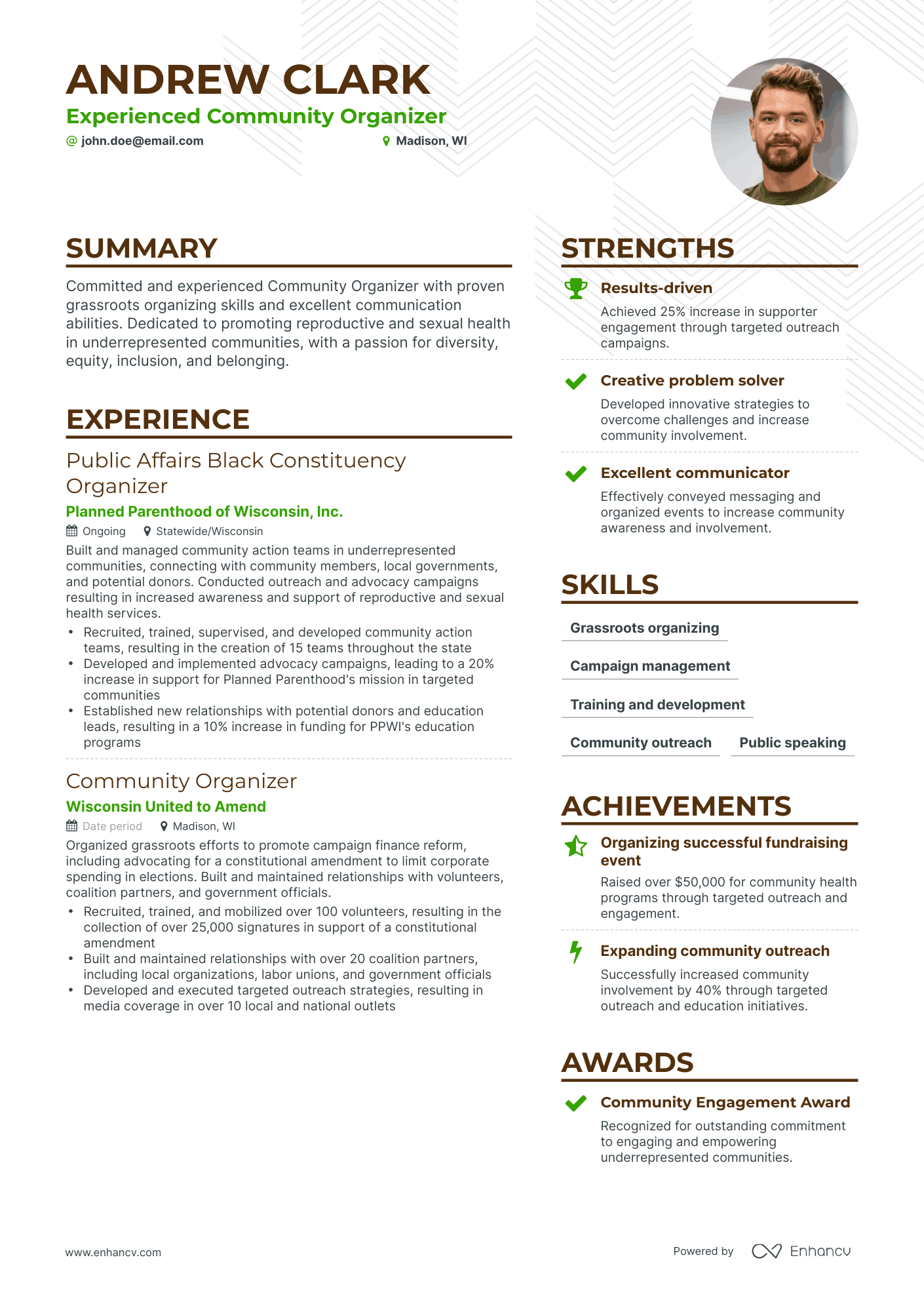 4 Volunteer Resume Examples & Guide for 2024