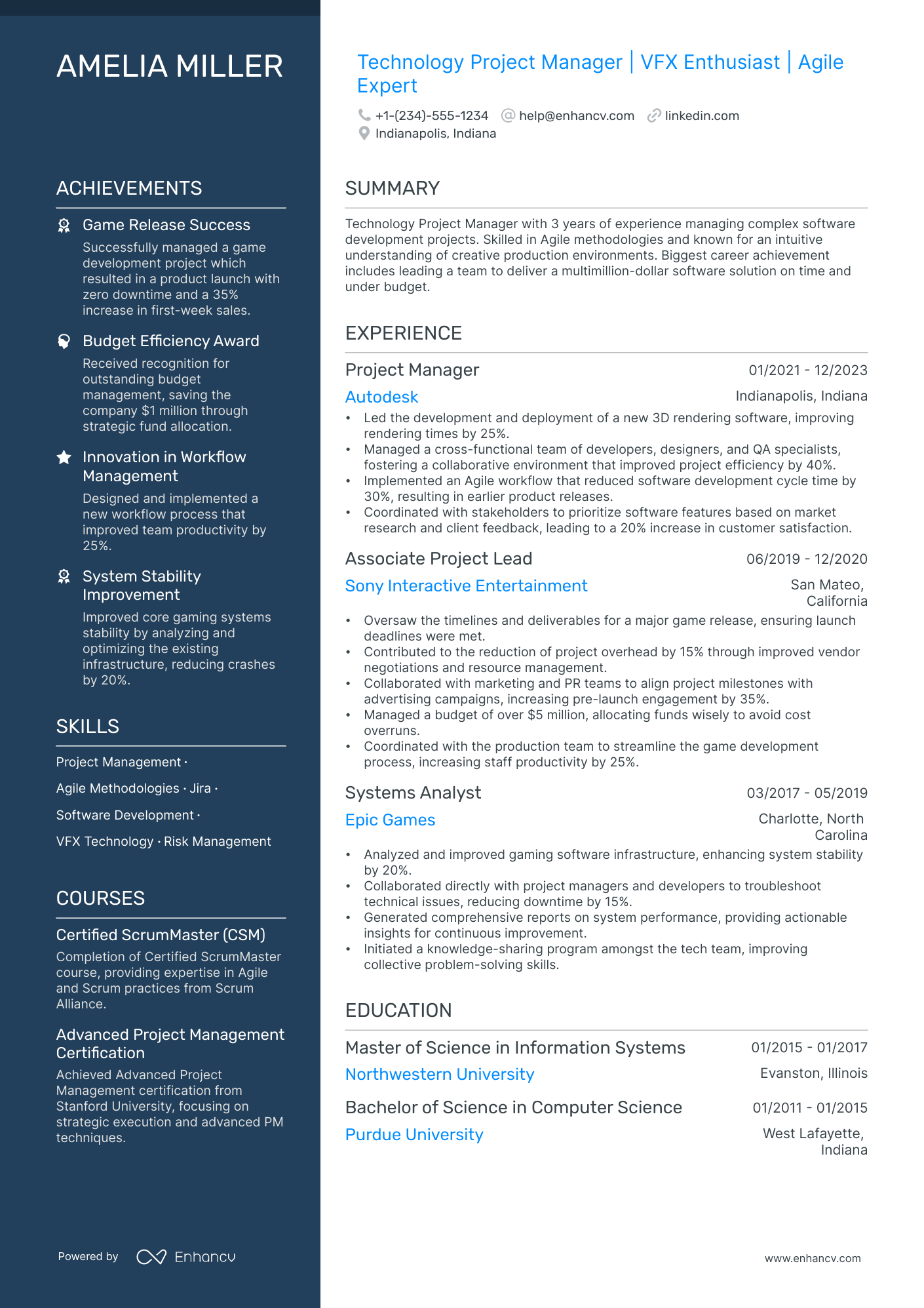 5 Associate Project Manager Resume Examples & Guide for 2024