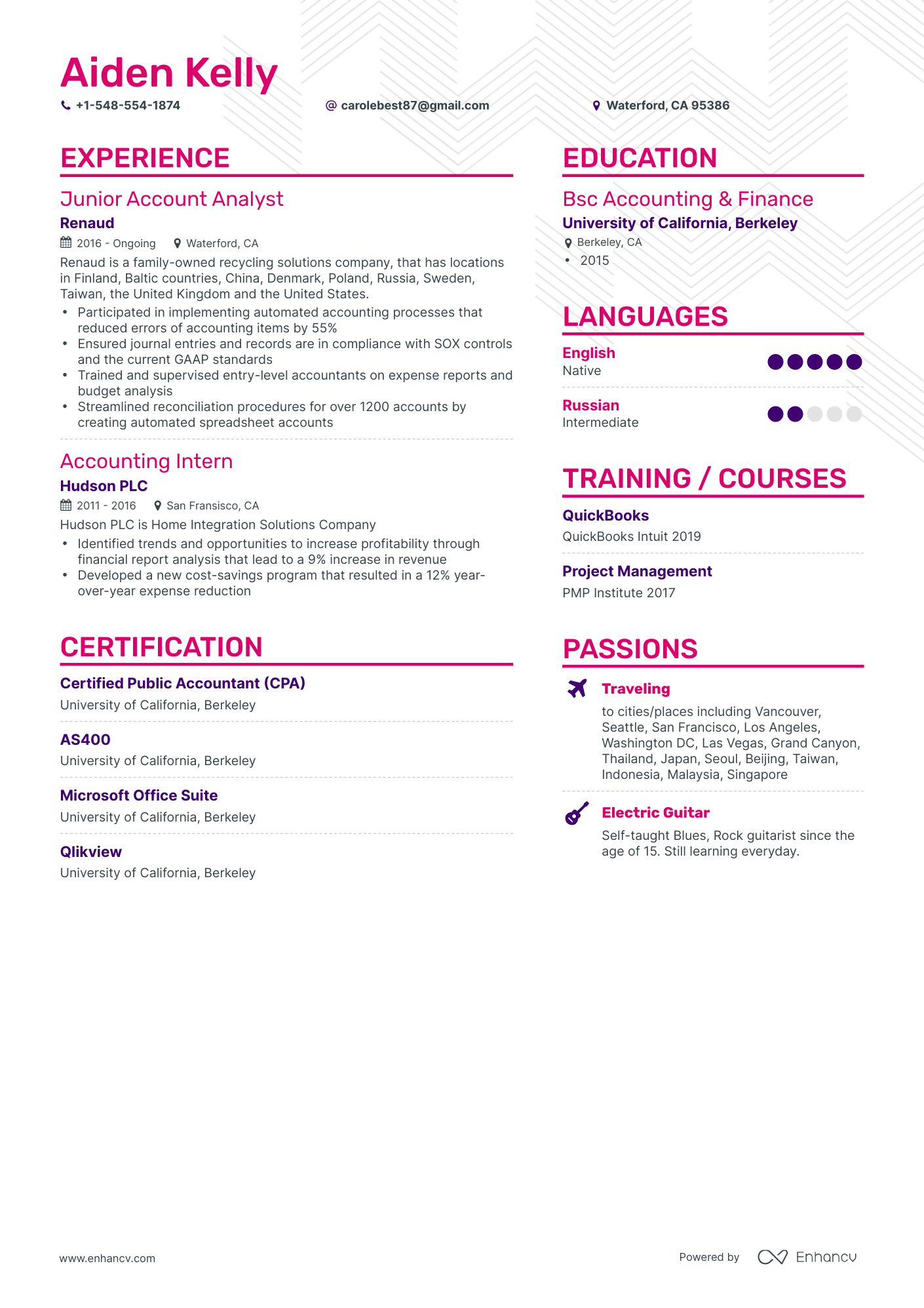 Accounting Analyst Resume Tips (Layout, Skills, Keywords & Job Description)