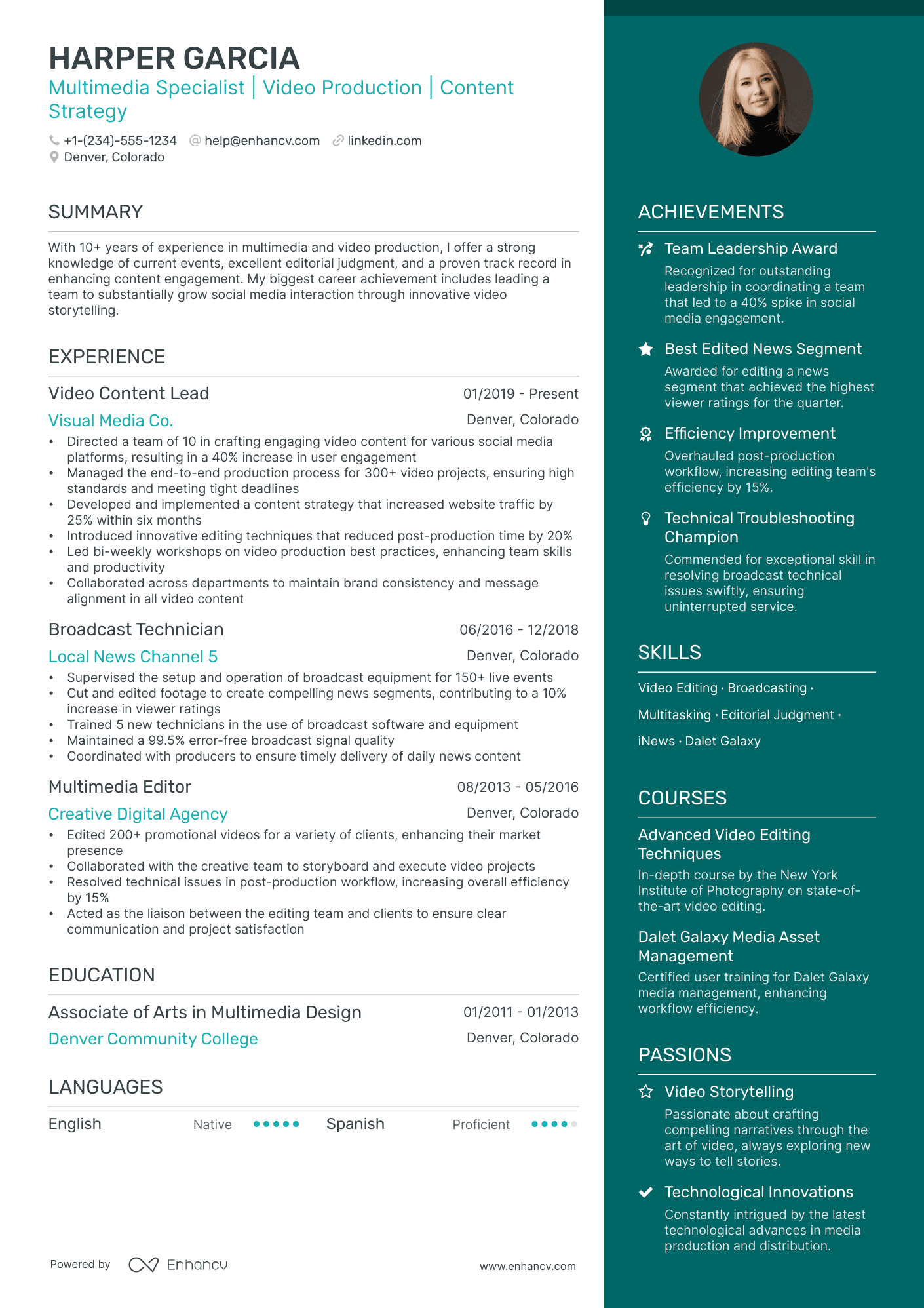 5 Freelance Production Assistant Resume Examples & Guide for 2024