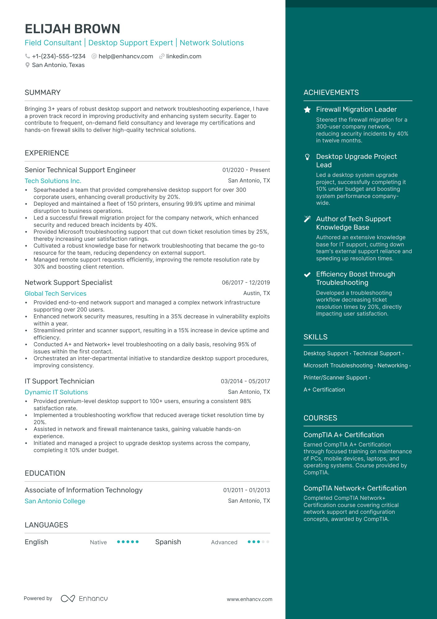 5 Freelance Consultant Resume Examples & Guide for 2024