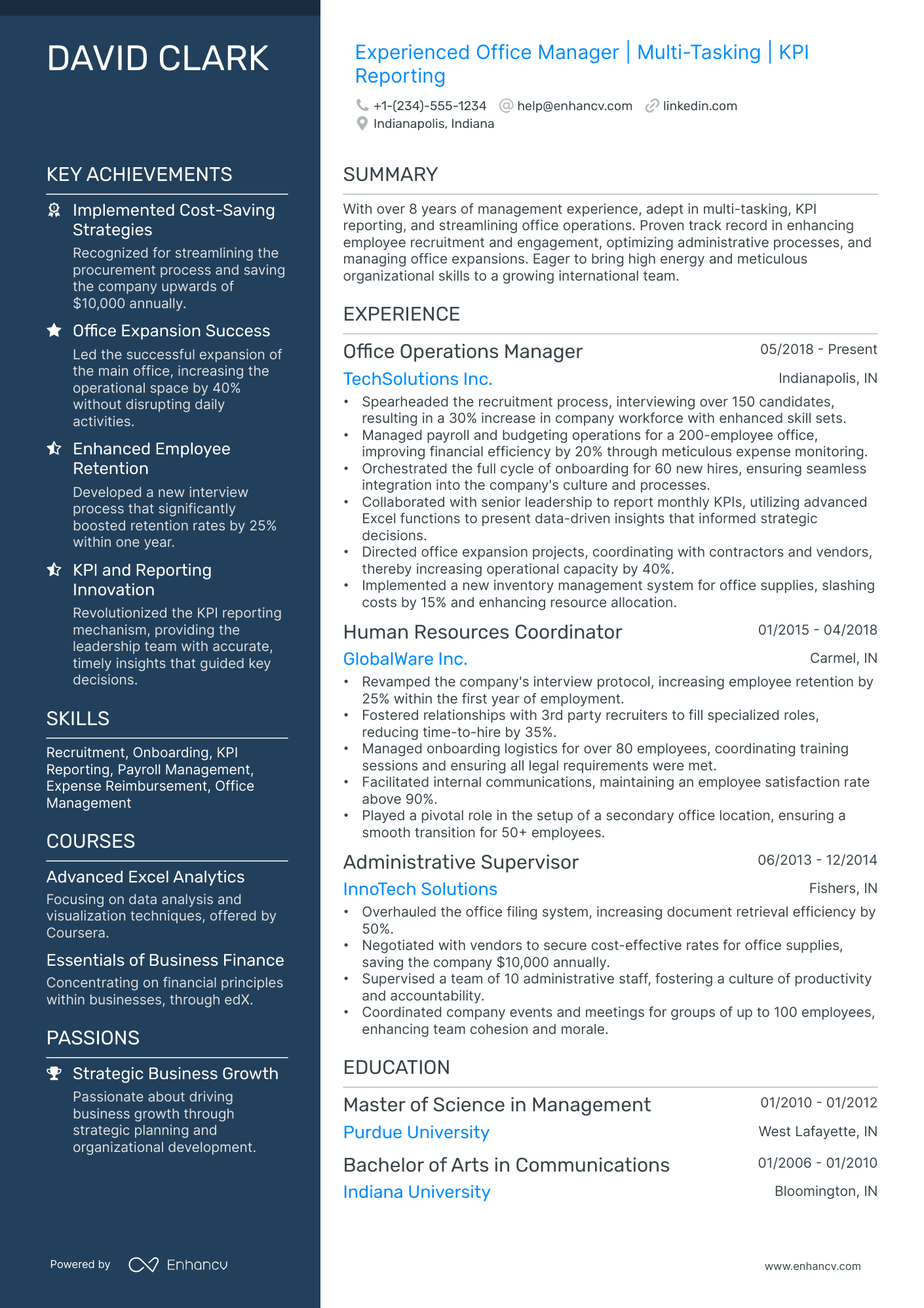 10 Business Operations Manager Resume Examples & Guide for 2026