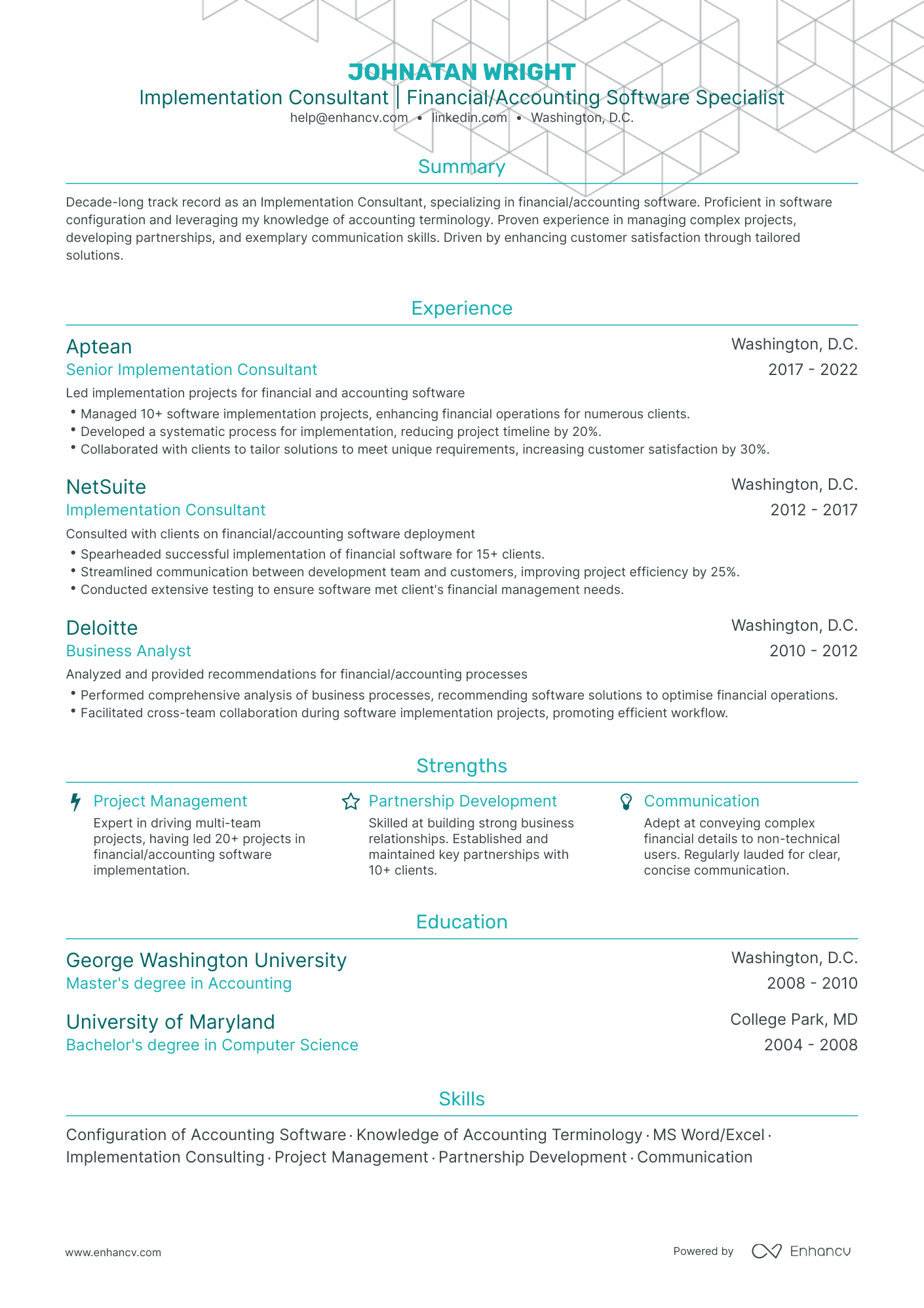 5 Implementation Consultant Resume Examples & Guide for 2024