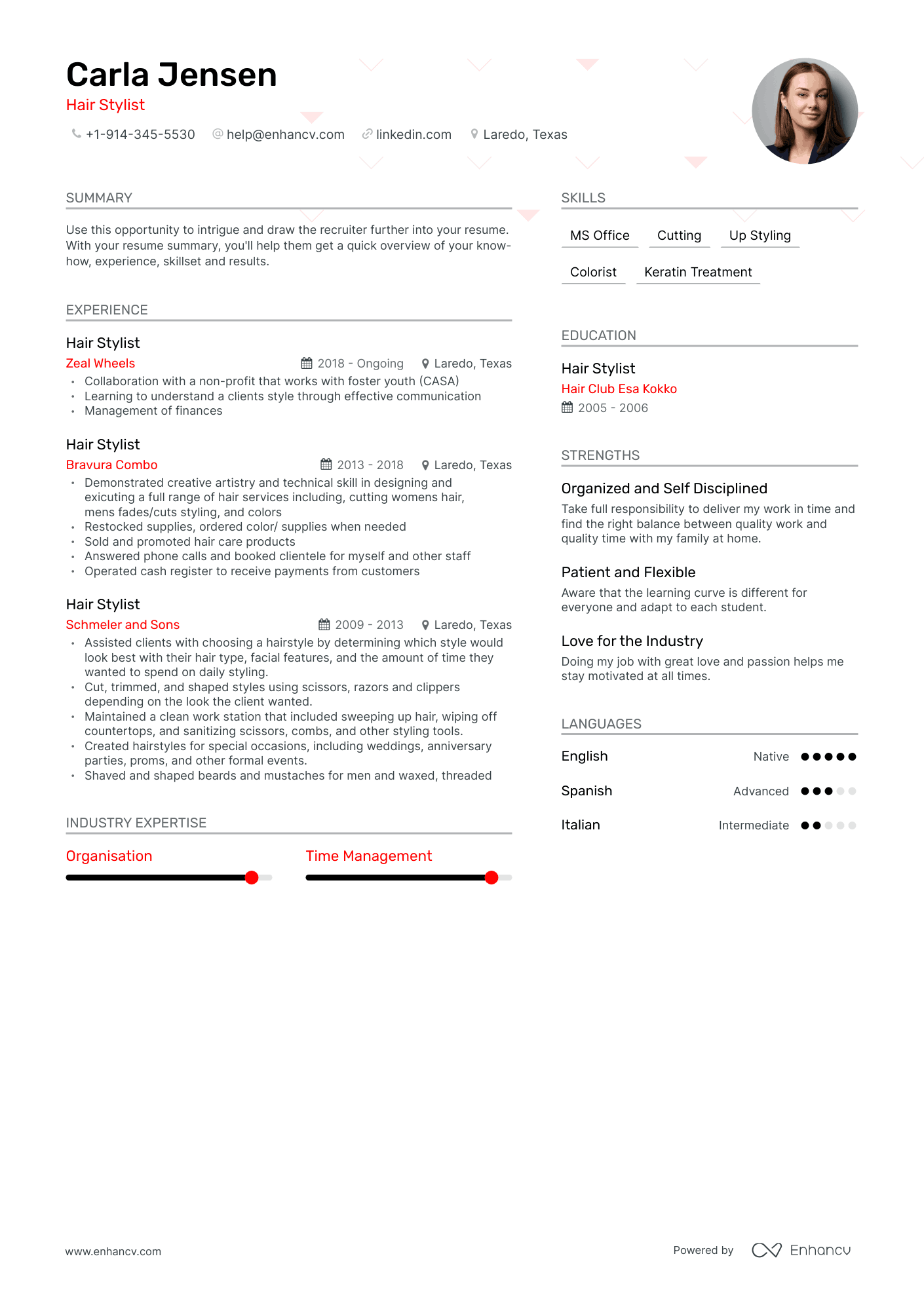 12 Esthetician Resume Examples & Guide for 2024