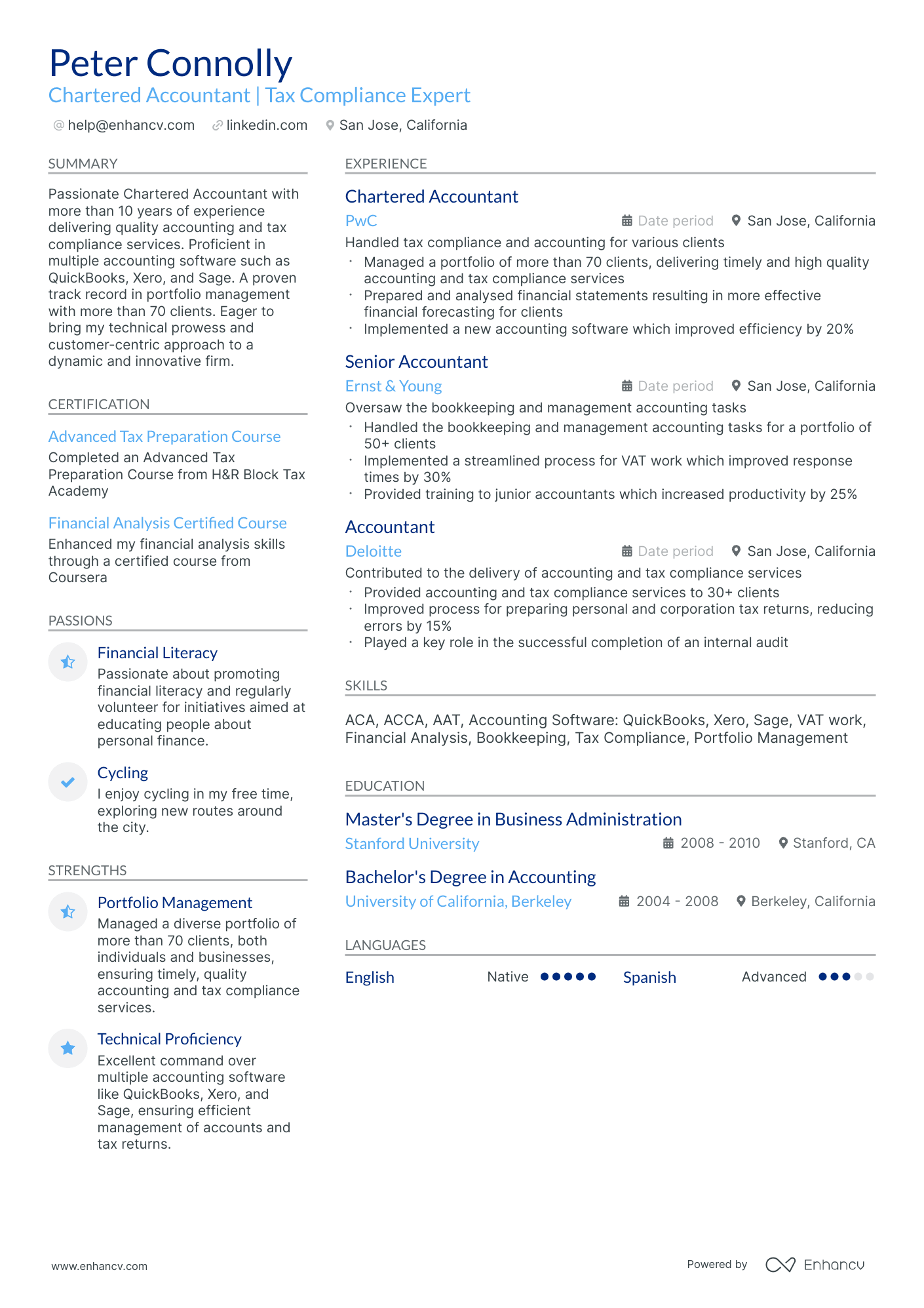 10 Senior Accountant Resume Examples & Guide for 2026