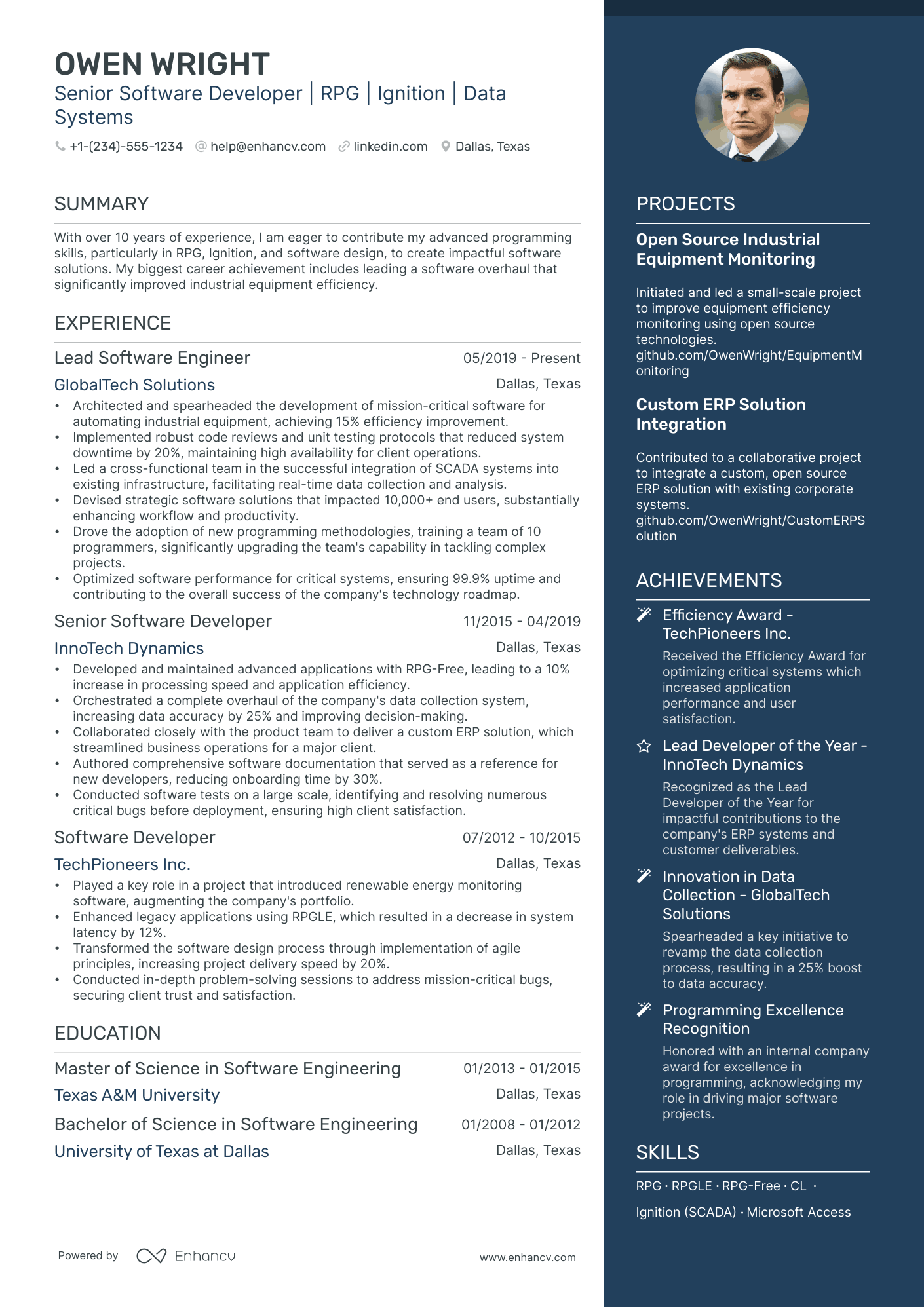 5 Software Analyst Resume Examples & Guide for 2024