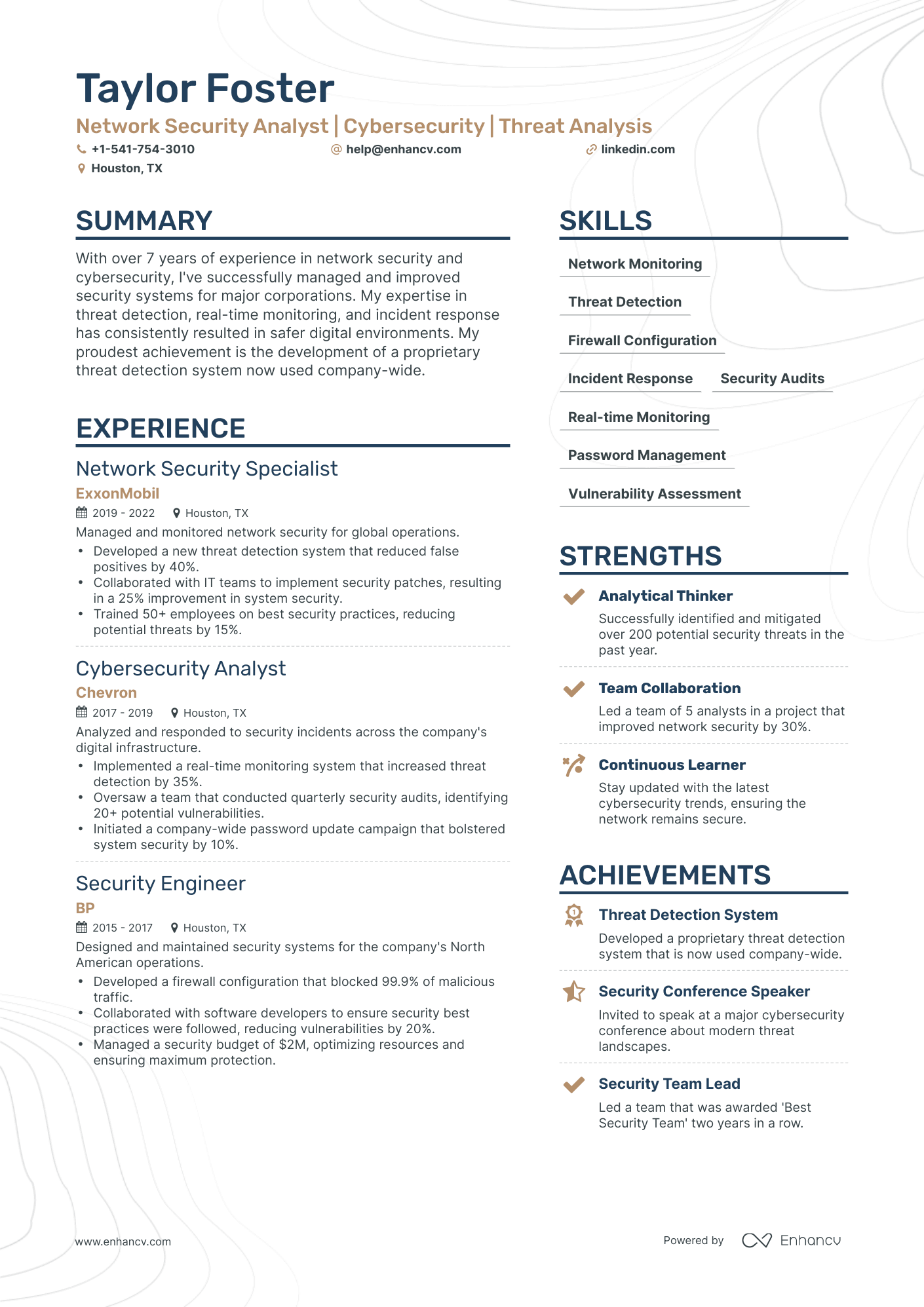 5 Security Analyst Resume Examples & Guide for 2024