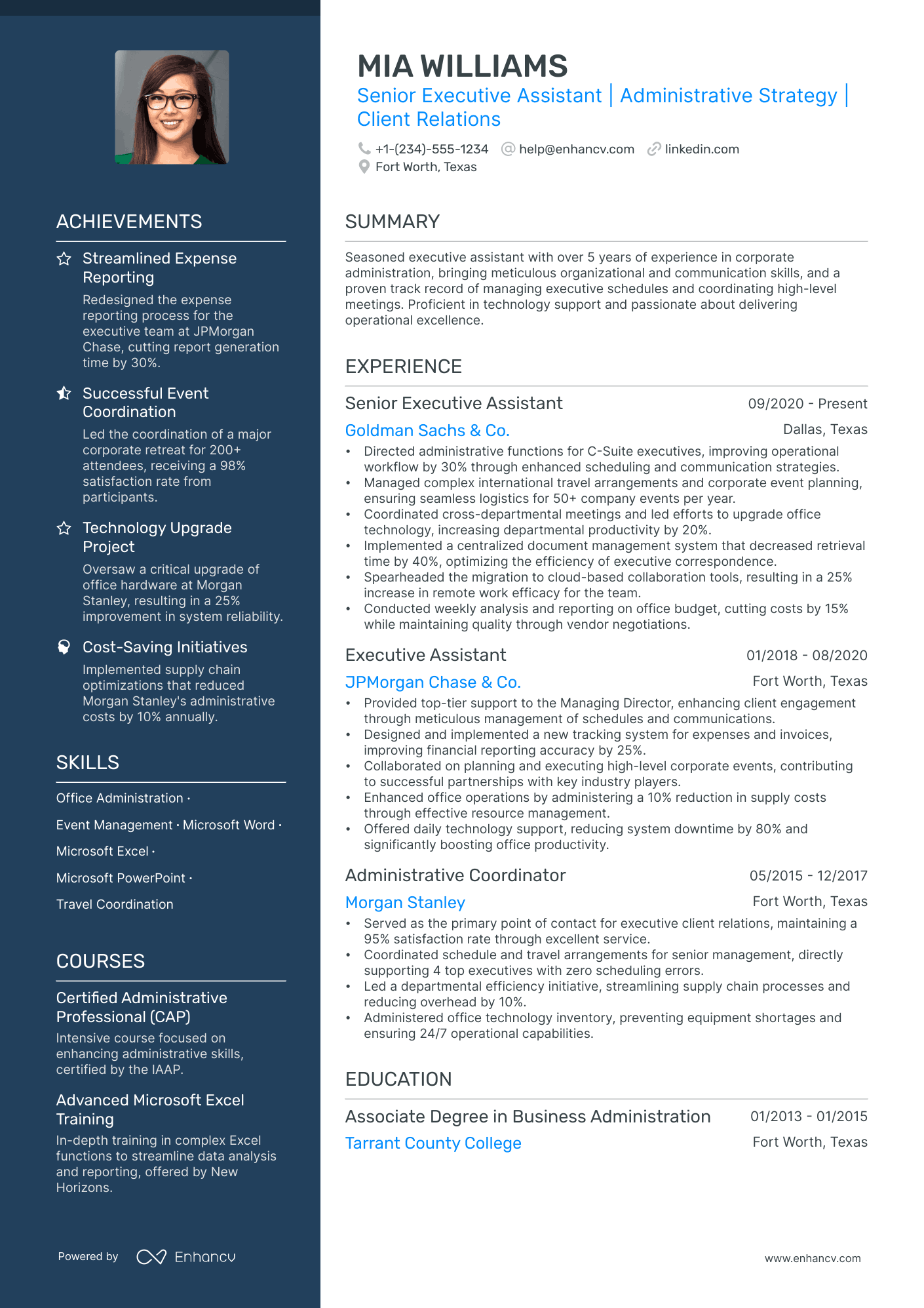 5 Corporate Banking Resume Examples & Guide for 2024