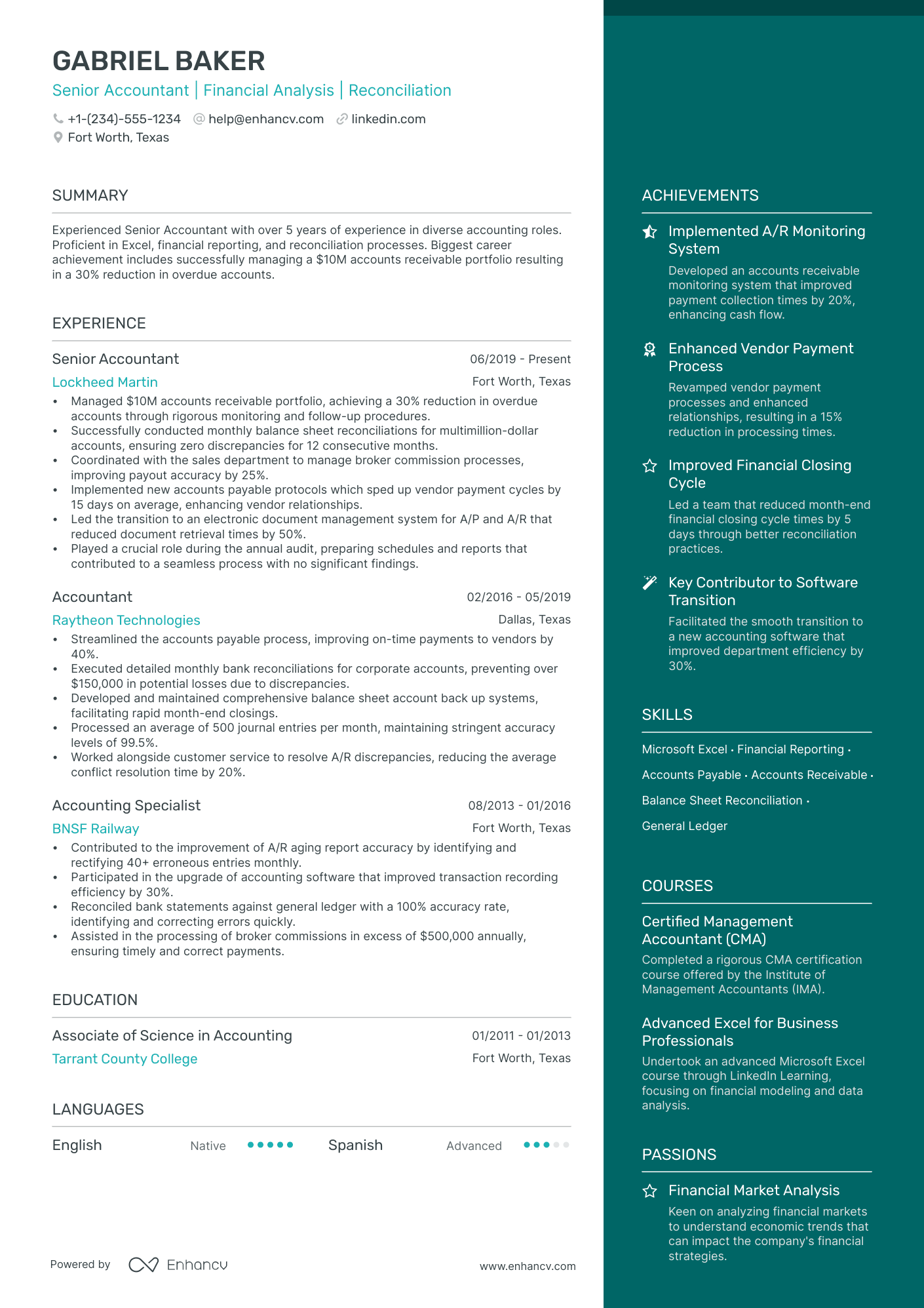 5 Financial Assistant Resume Examples & Guide For 2024