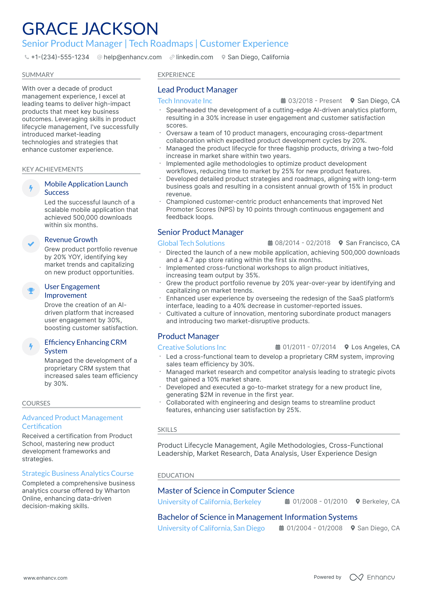 10 Group Product Manager Resume Examples & Guide for 2026