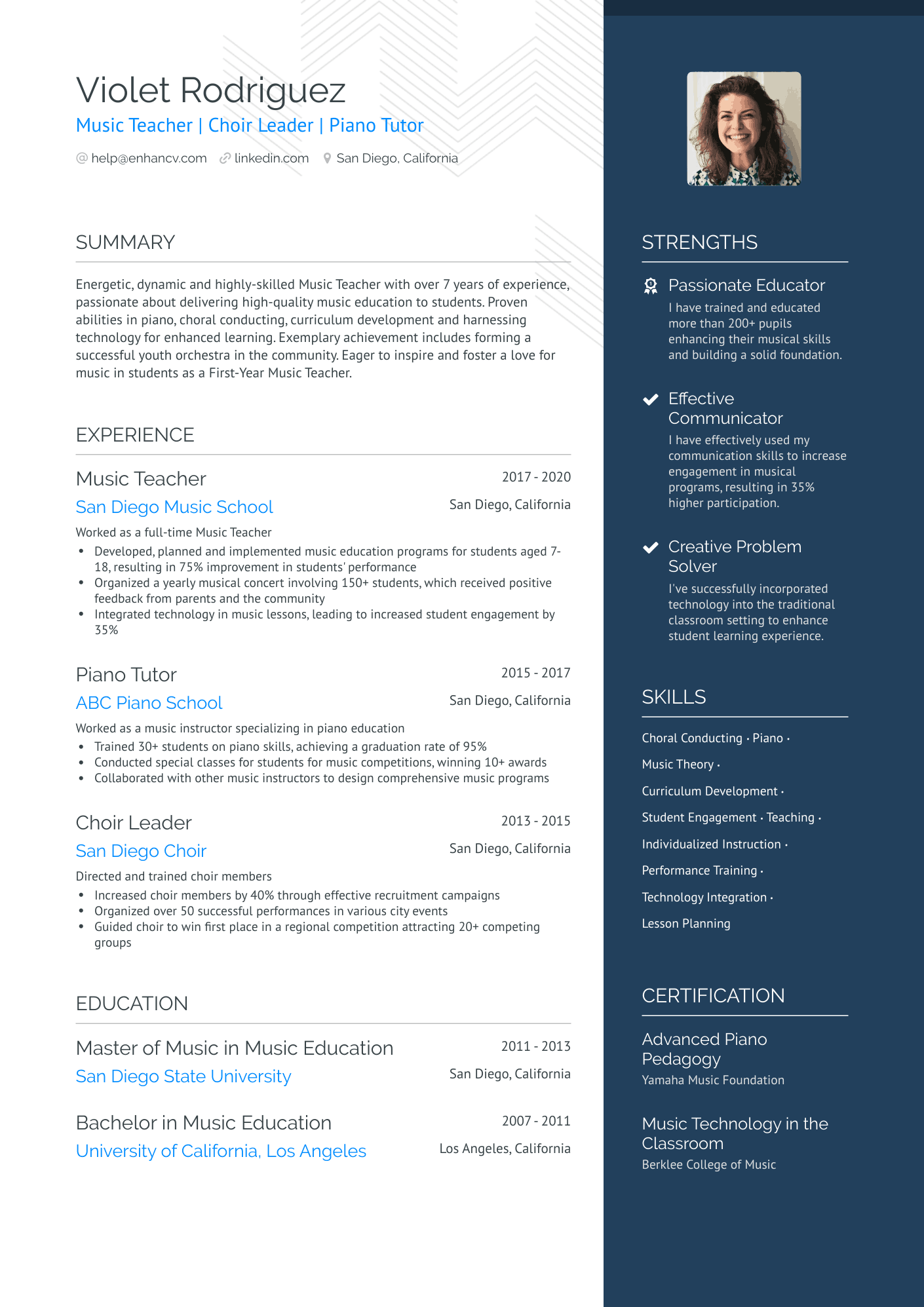 6 First Year Teacher Resume Examples & Guide For 2024