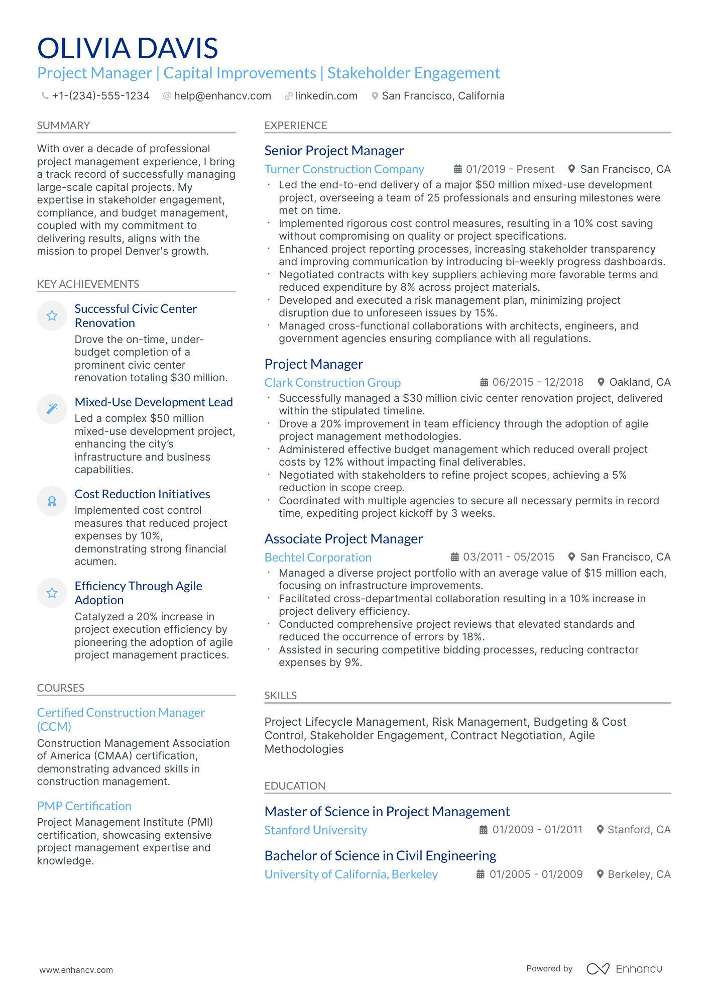 10 Engineering Project Manager Resume Examples & Guide for 2026