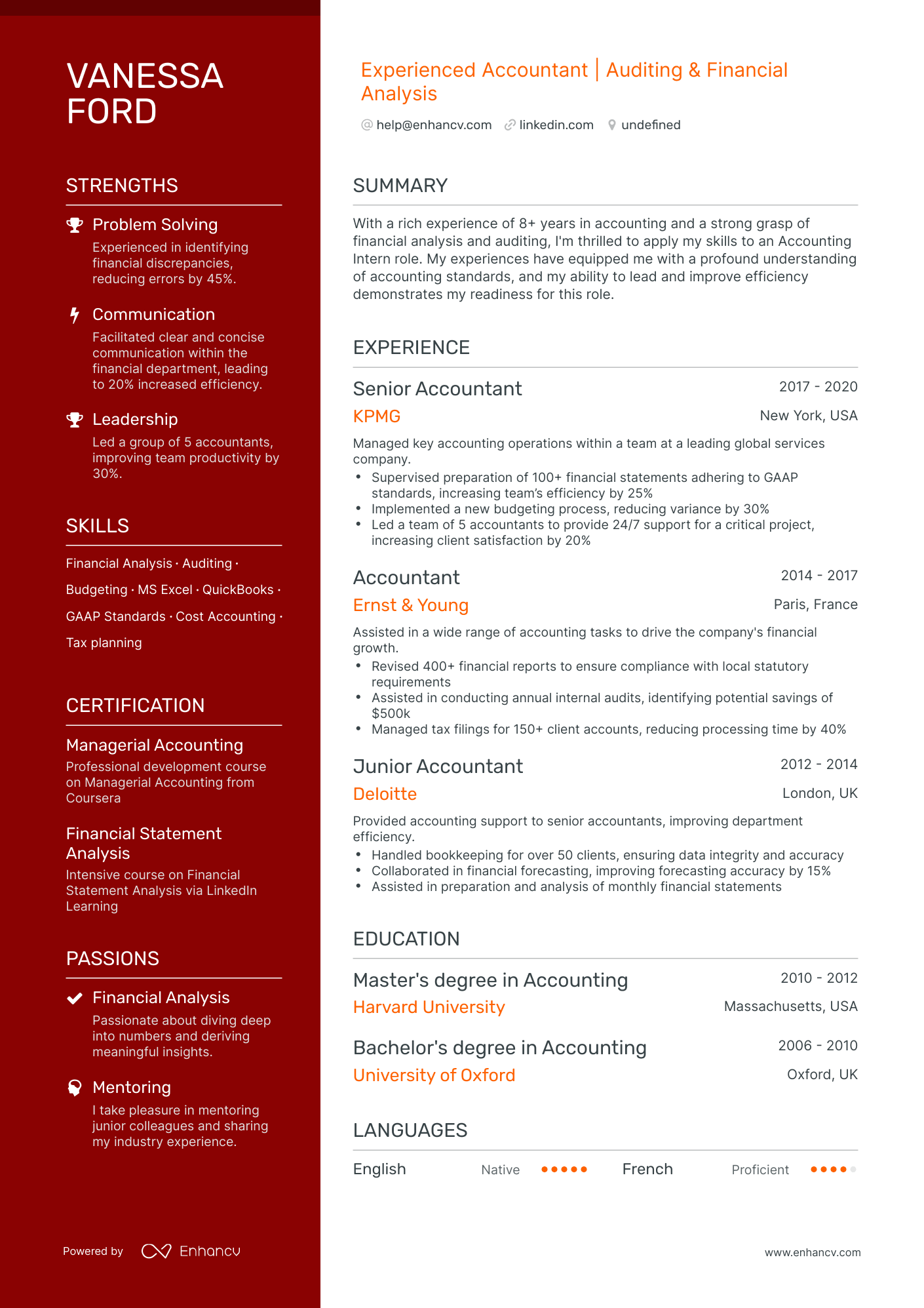 32 Accountant Resume Examples Guide For 2024   AHR0cHM6Ly9jZG4uZW5oYW5jdi5jb20vcHJlZGVmaW5lZC1leGFtcGxlcy90Q2dZVHVFZVBhYlRRNEZpQlQ2YmN2alNoYVpFbjg5cVdiQmlZUlM1L2ltYWdlLnBuZw~~. 