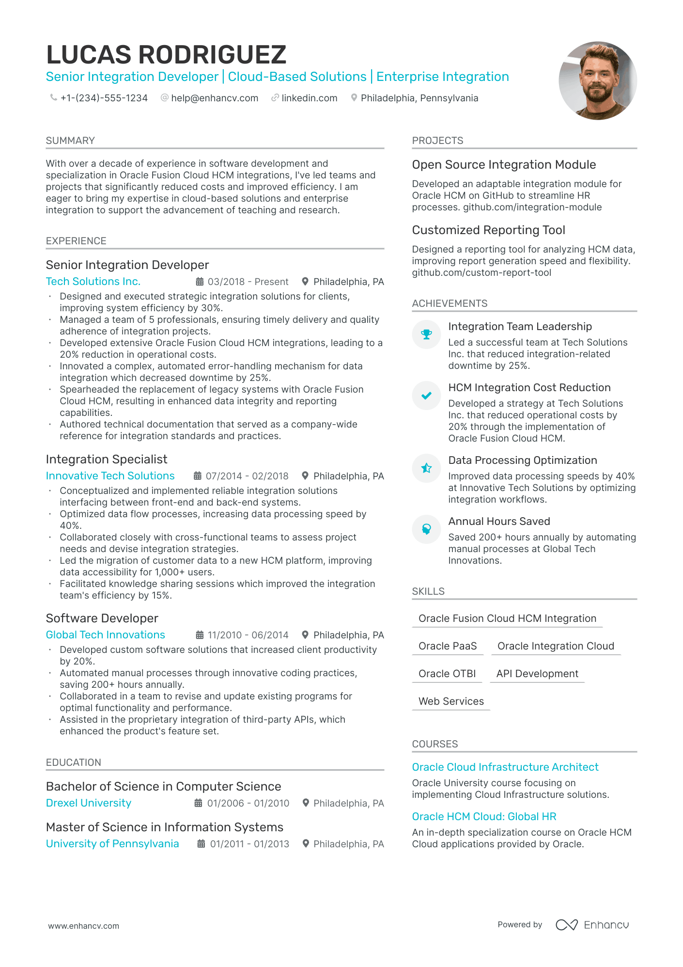 5 Integration Developer Resume Examples & Guide for 2024