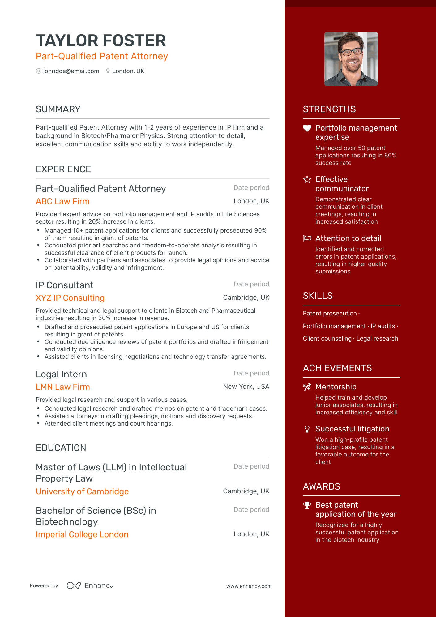 5 Attorney Resume Examples & Guide for 2023