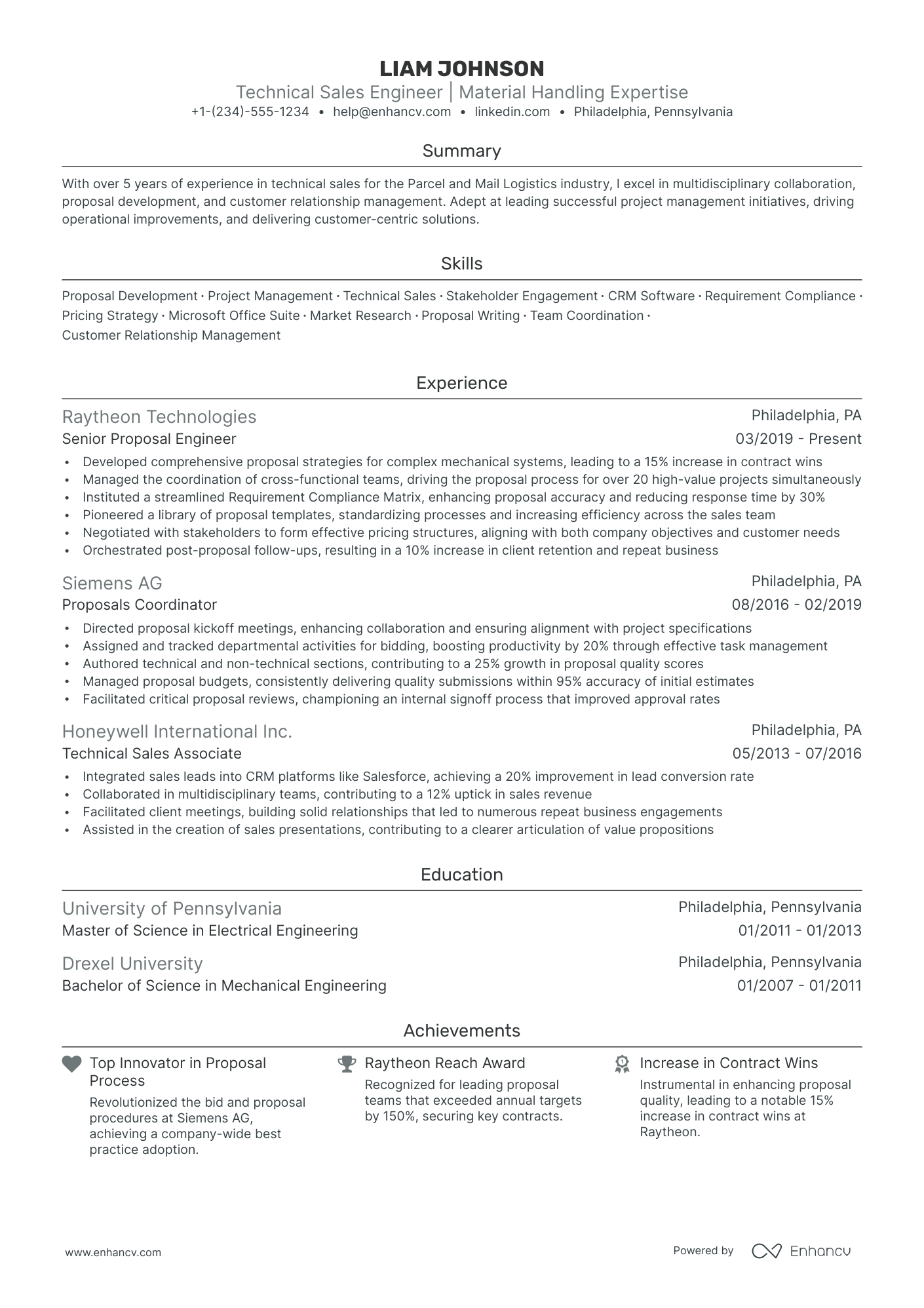 Bid Manager Resume Examples & Guide for 2024