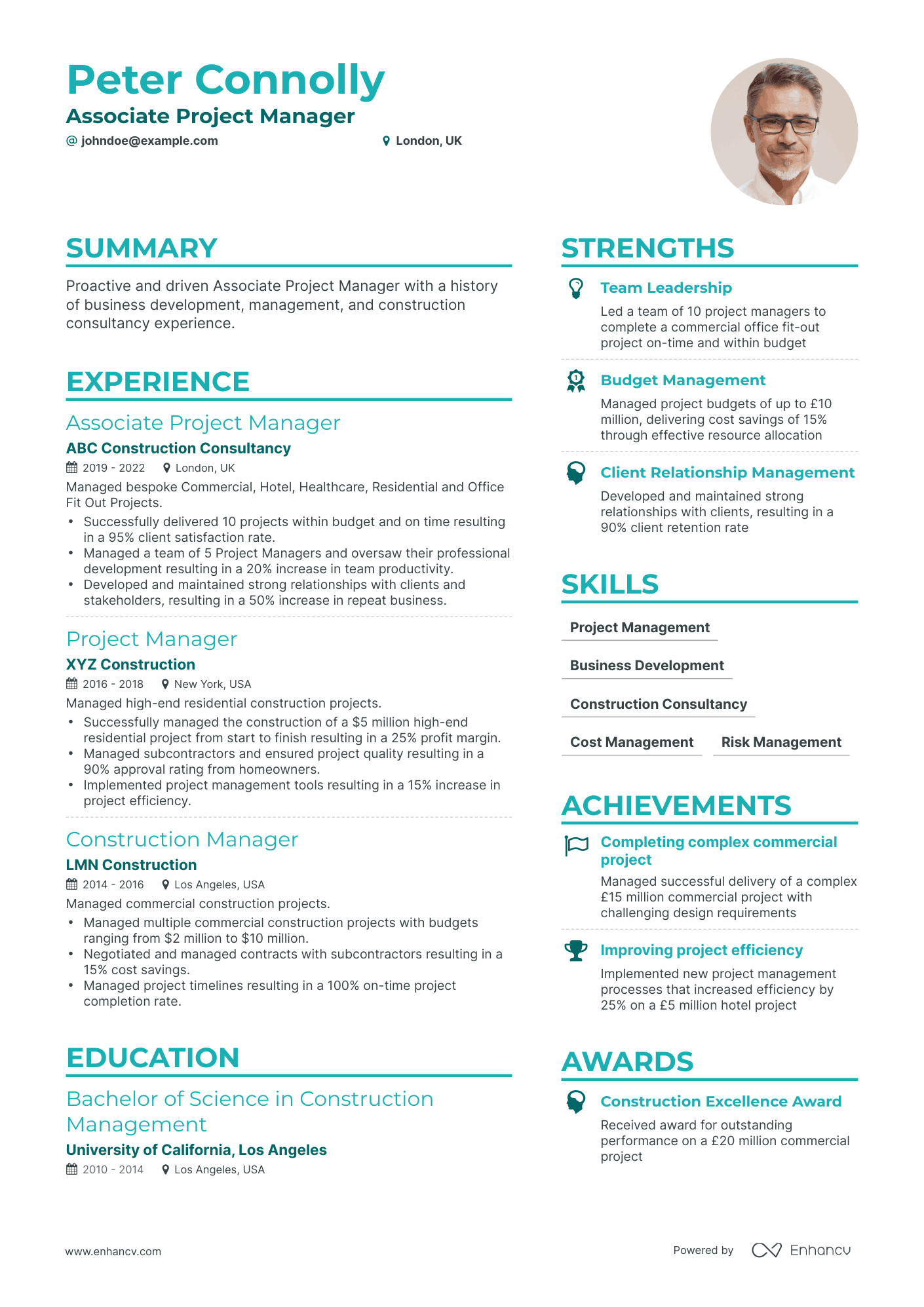 5 Associate Project Manager Resume Examples & Guide for 2023