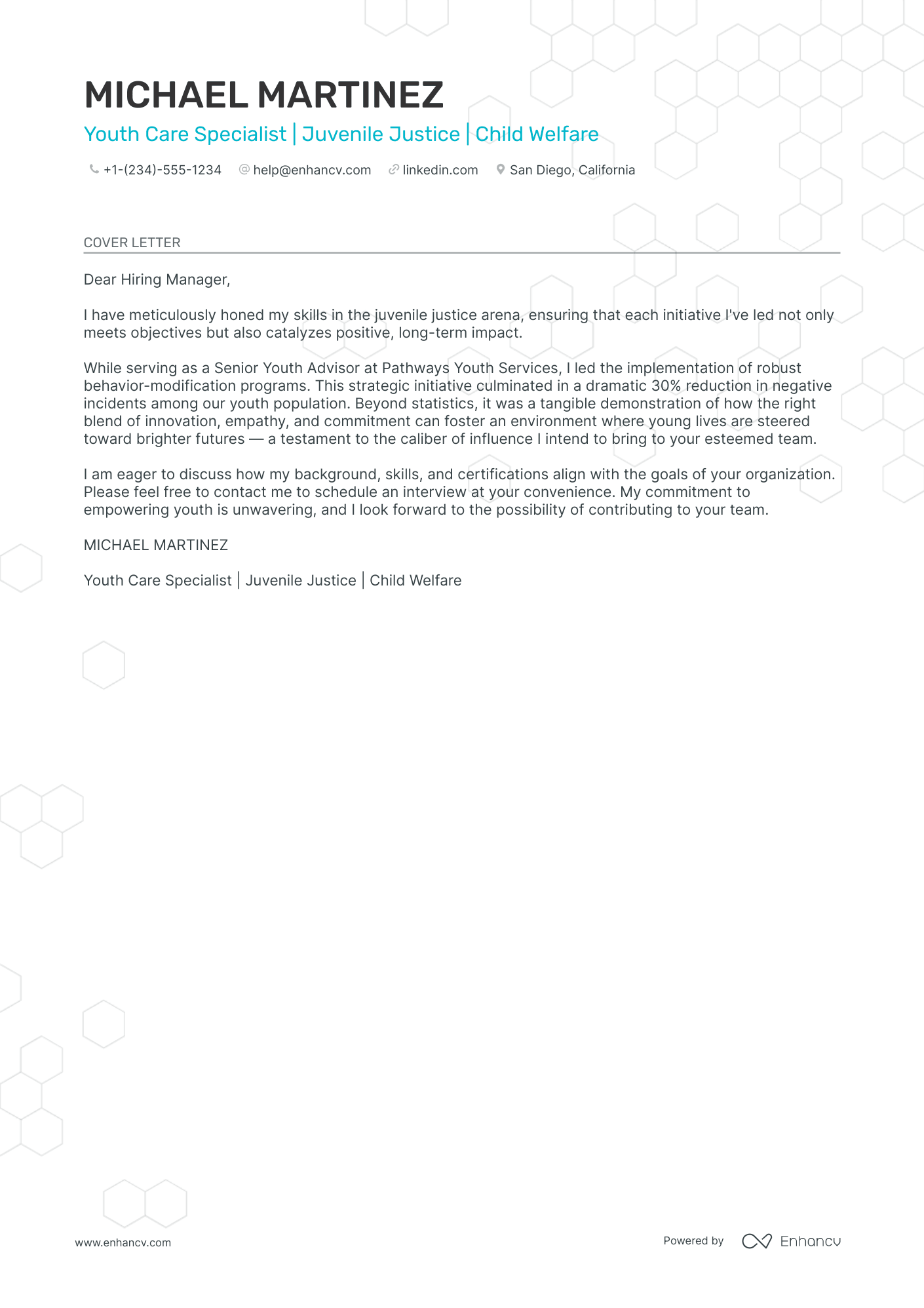 11 Professional Caregiver Cover Letter Examples and Template for 2025 ...