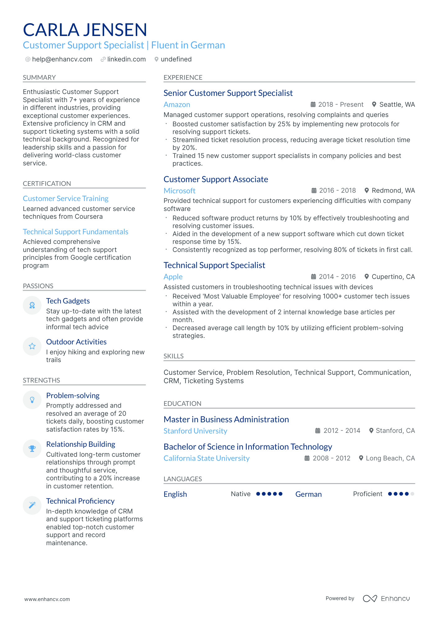 10 Customer Support Specialist Resume Examples & Guide for 2026