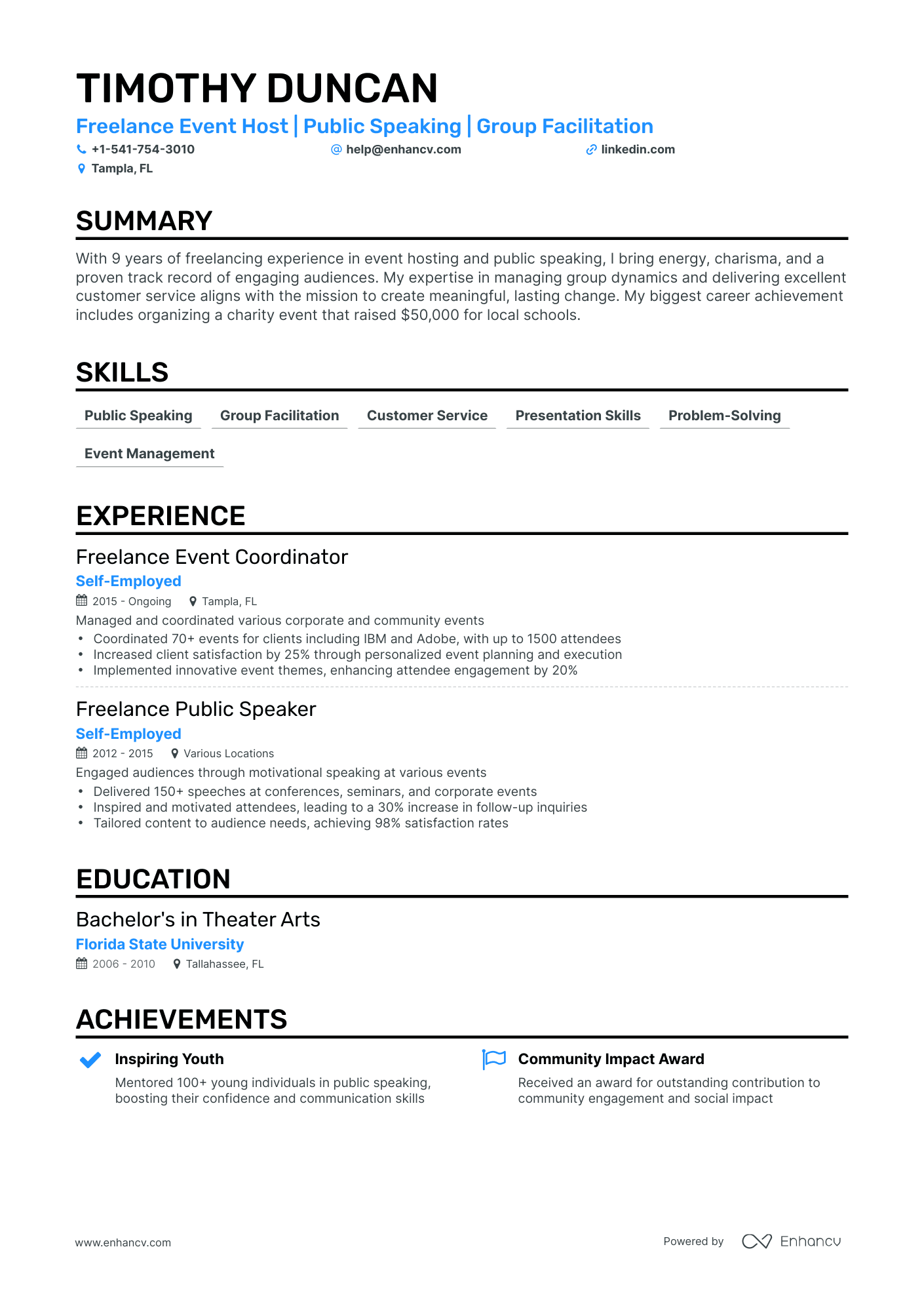 15 Freelancer Resume Examples & Guide for 2024