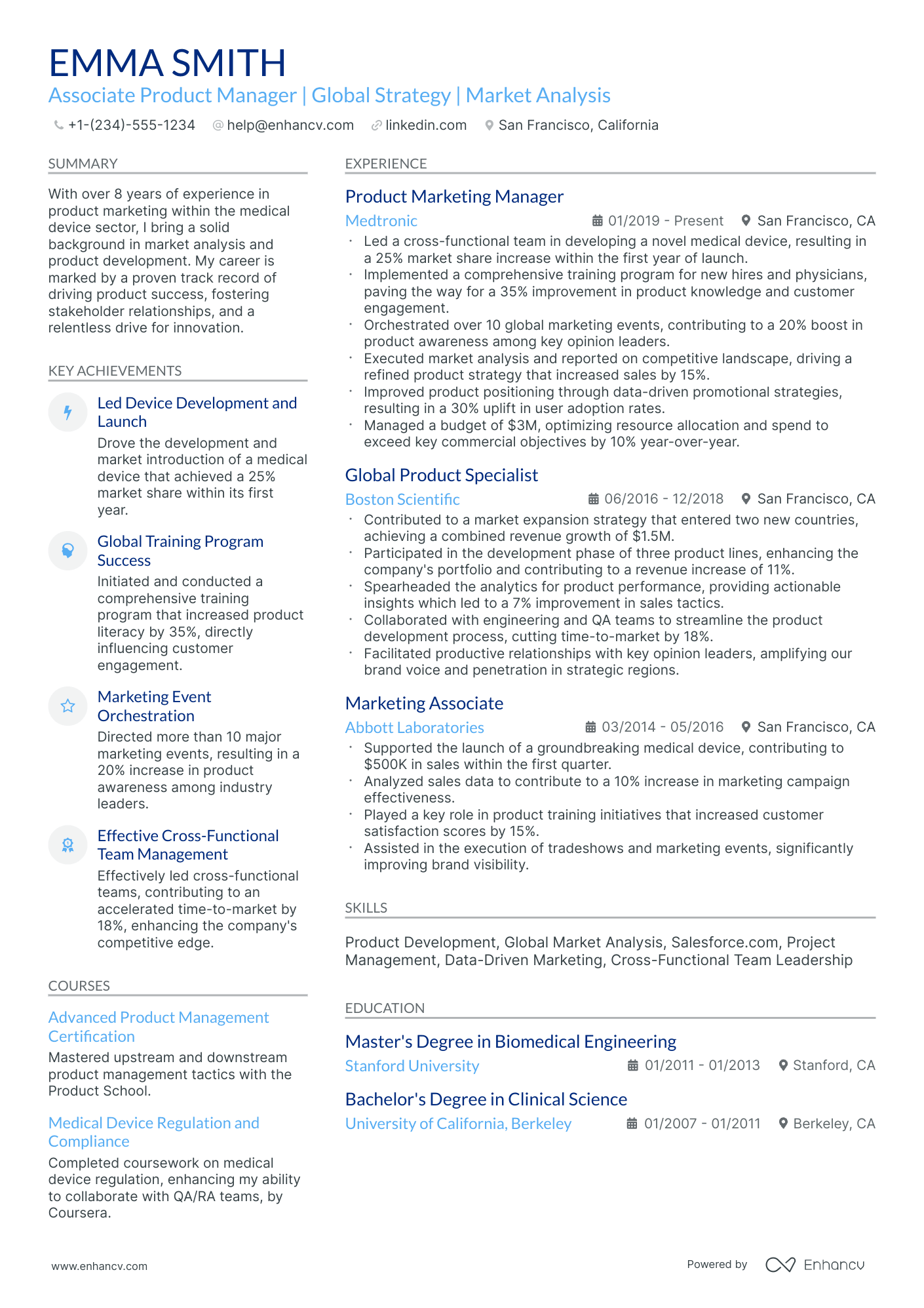 10 Associate Product Manager Resume Examples & Guide for 2026