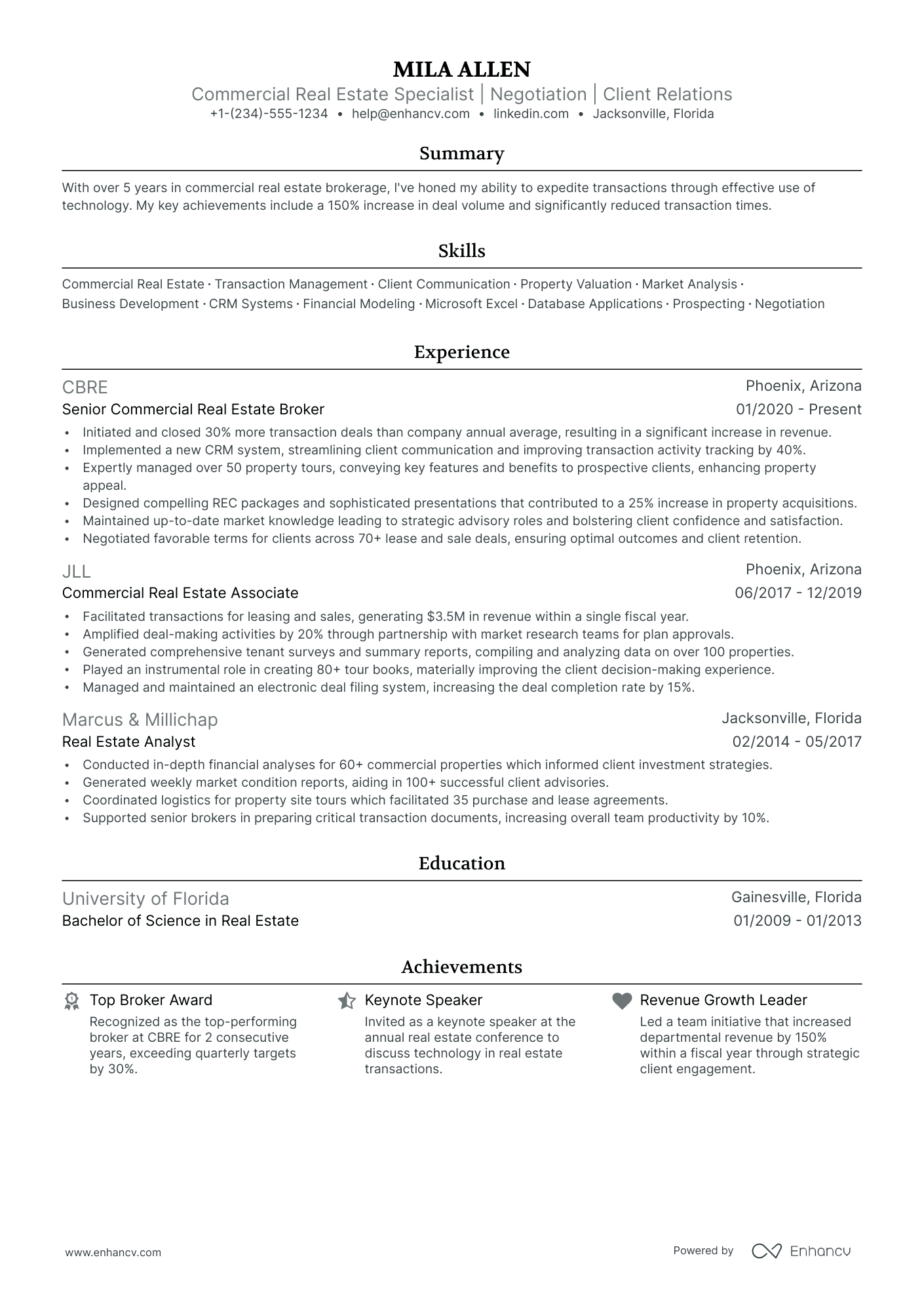 5 Retail Salesperson Resume Examples & Guide for 2024