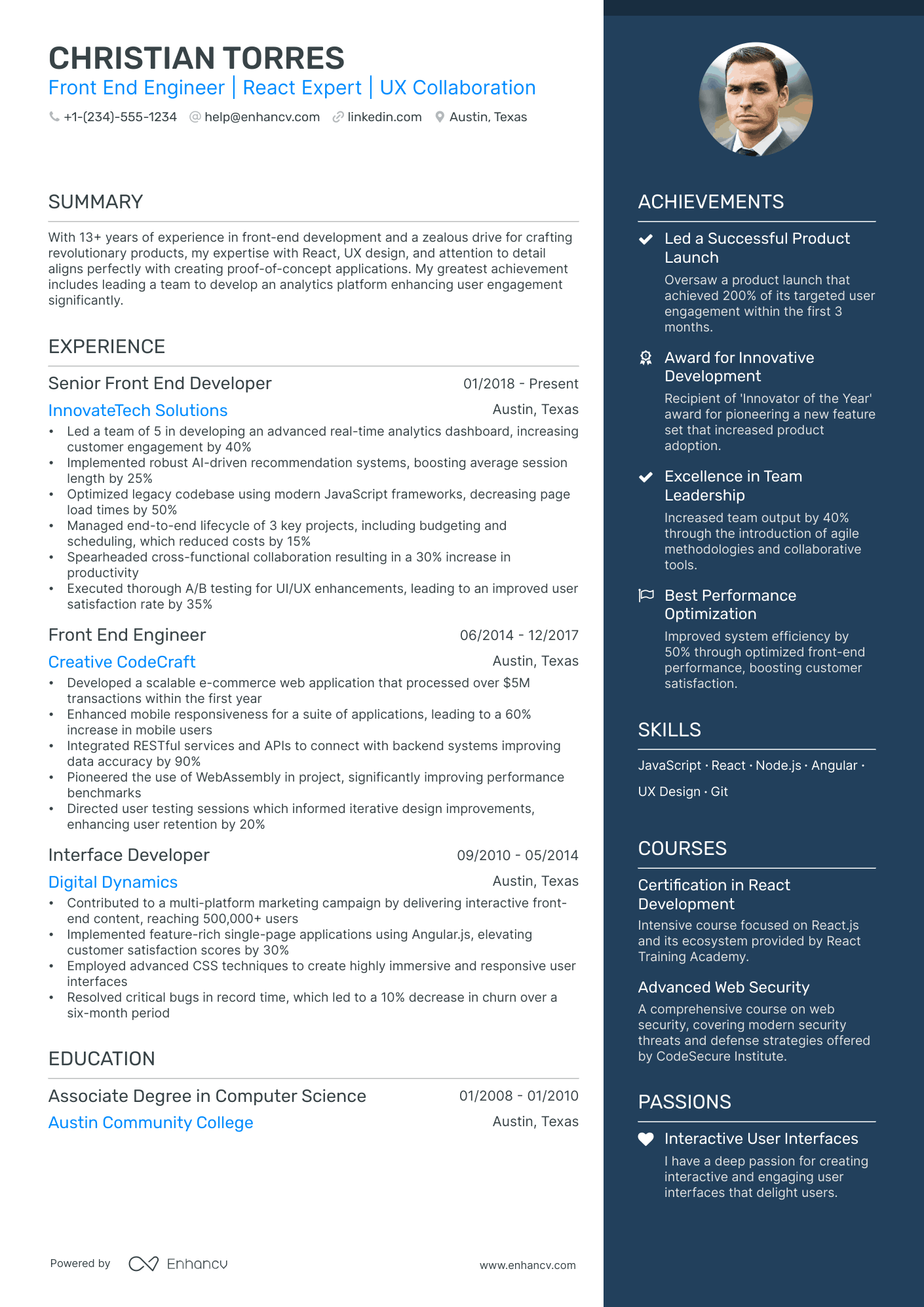 5 Freelance Programmer Resume Examples & Guide for 2024