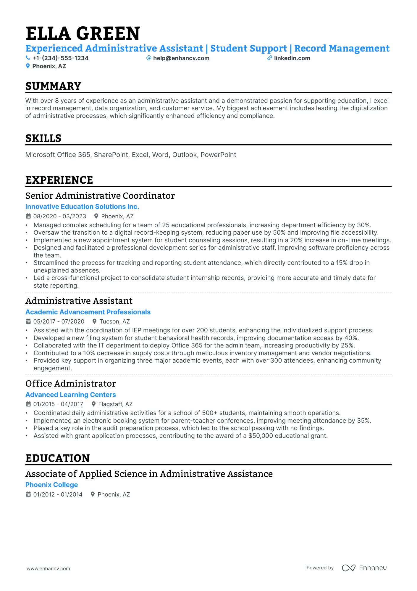 10 School Administrative Assistant - AHR0cHM6Ly9jZG4uZW5oYW5jdi5jb20vcHJlZGVmaW5lZC1leGFtcGxlcy9JYlpGdFdIYkNvRzdnQ1lsWG0wSjN2UUNpZDVkTWt6Ykg1RkFiZU5IL2ltYWdlLnBuZw~~