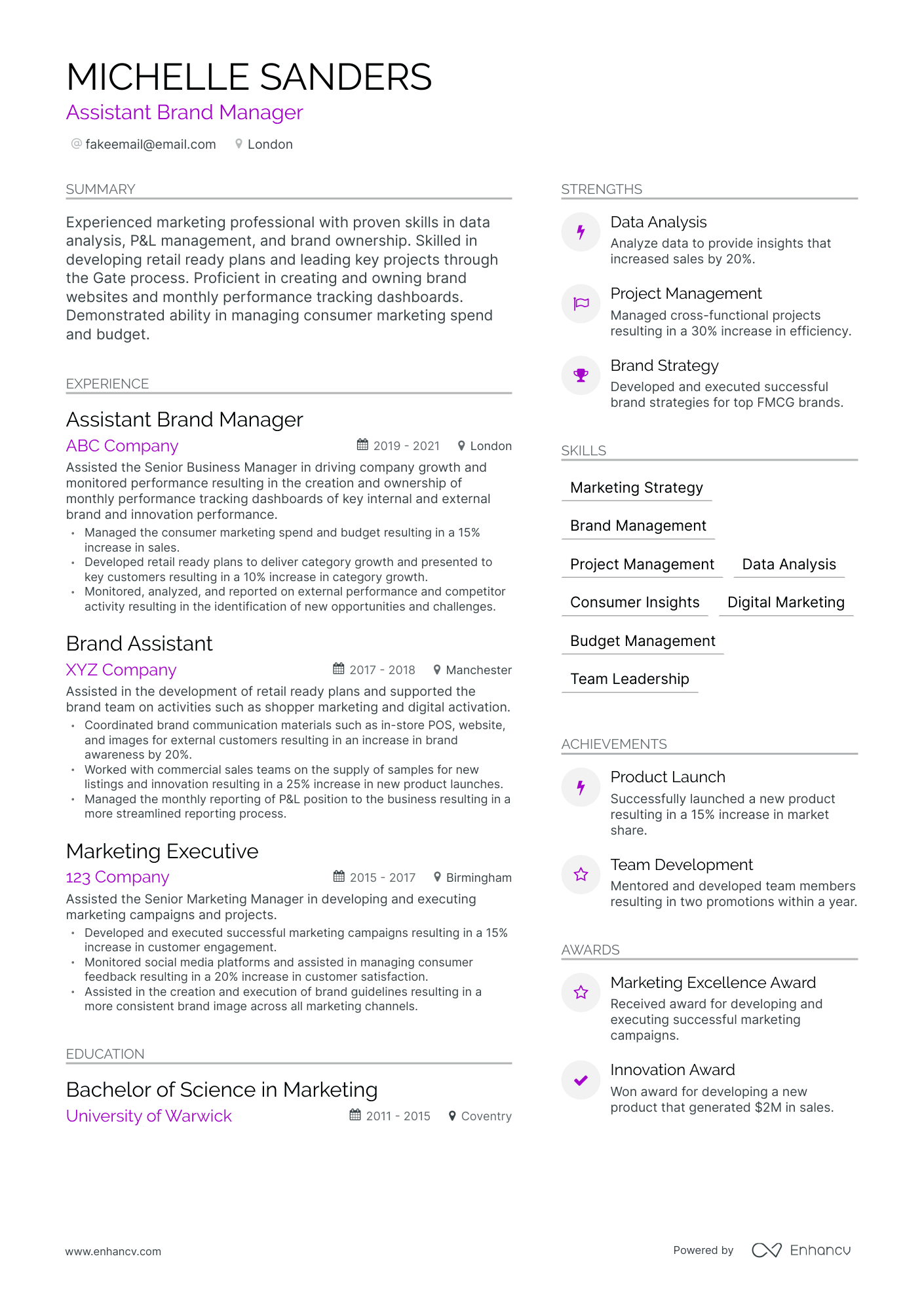 17 Marketing Manager Resume Examples & Guide For 2024