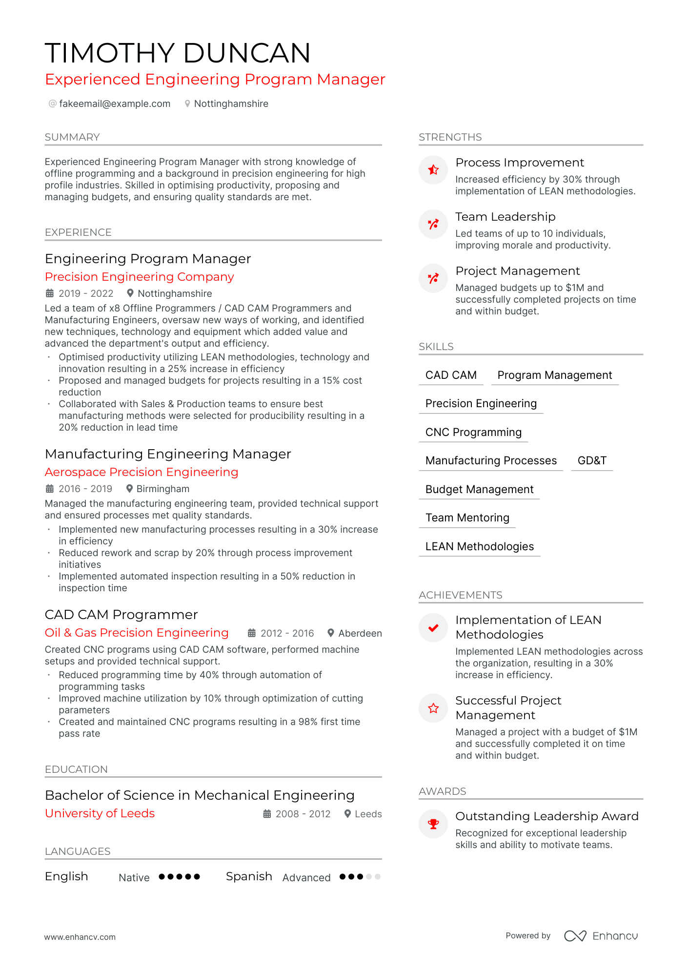 17 Program Manager Resume Examples & Guide for 2024