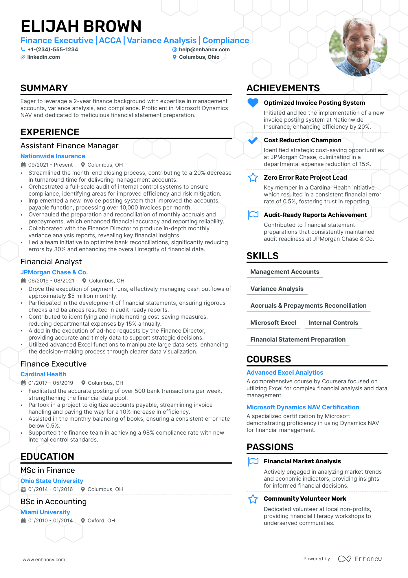 13 Finance Manager Resume Examples & Guide for 2024