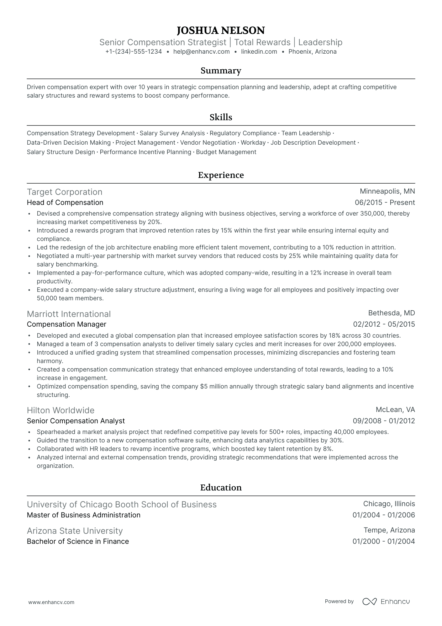 5 Senior Director Resume Examples & Guide for 2024