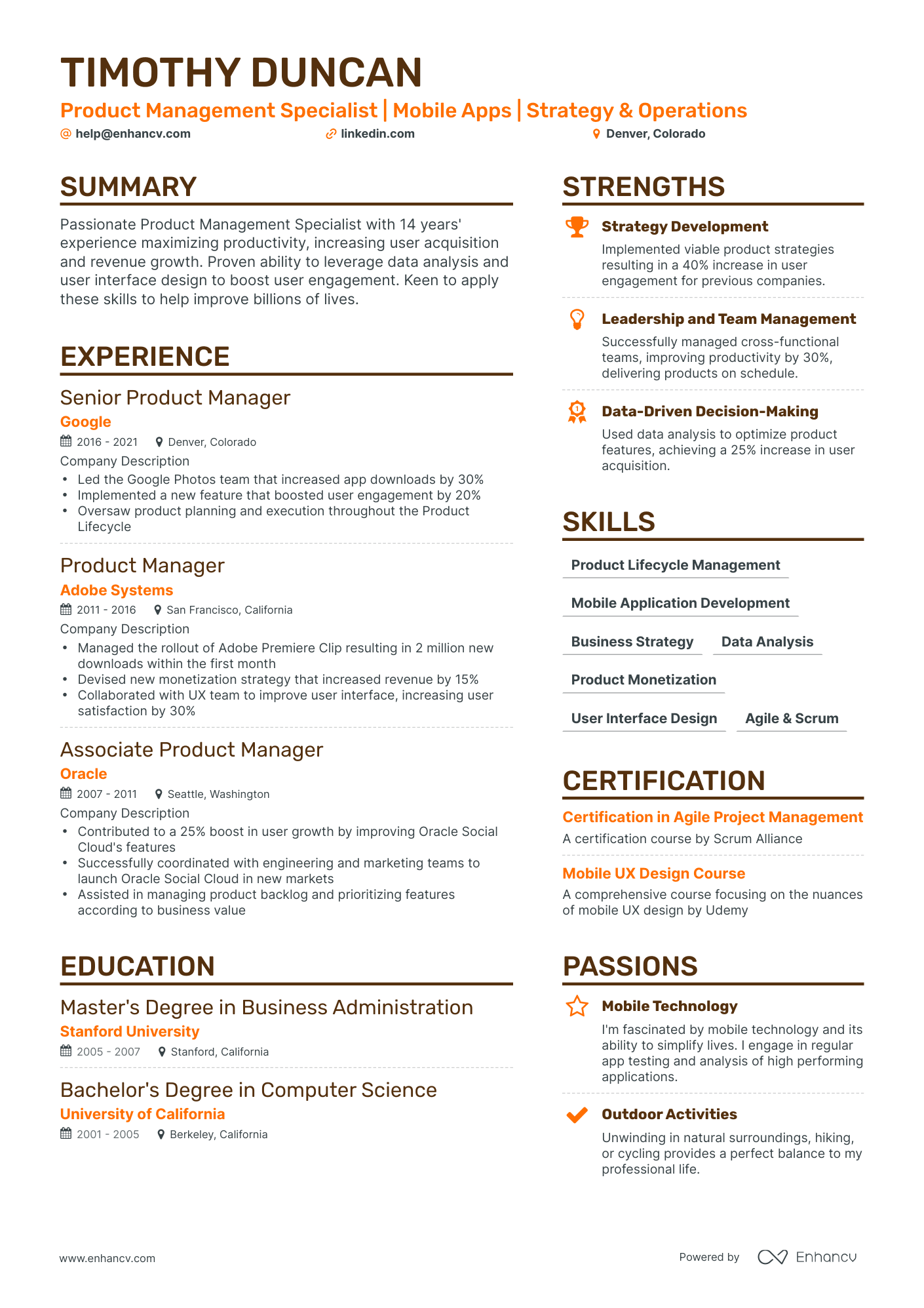 5 Head of Product Resume Examples & Guide for 2024