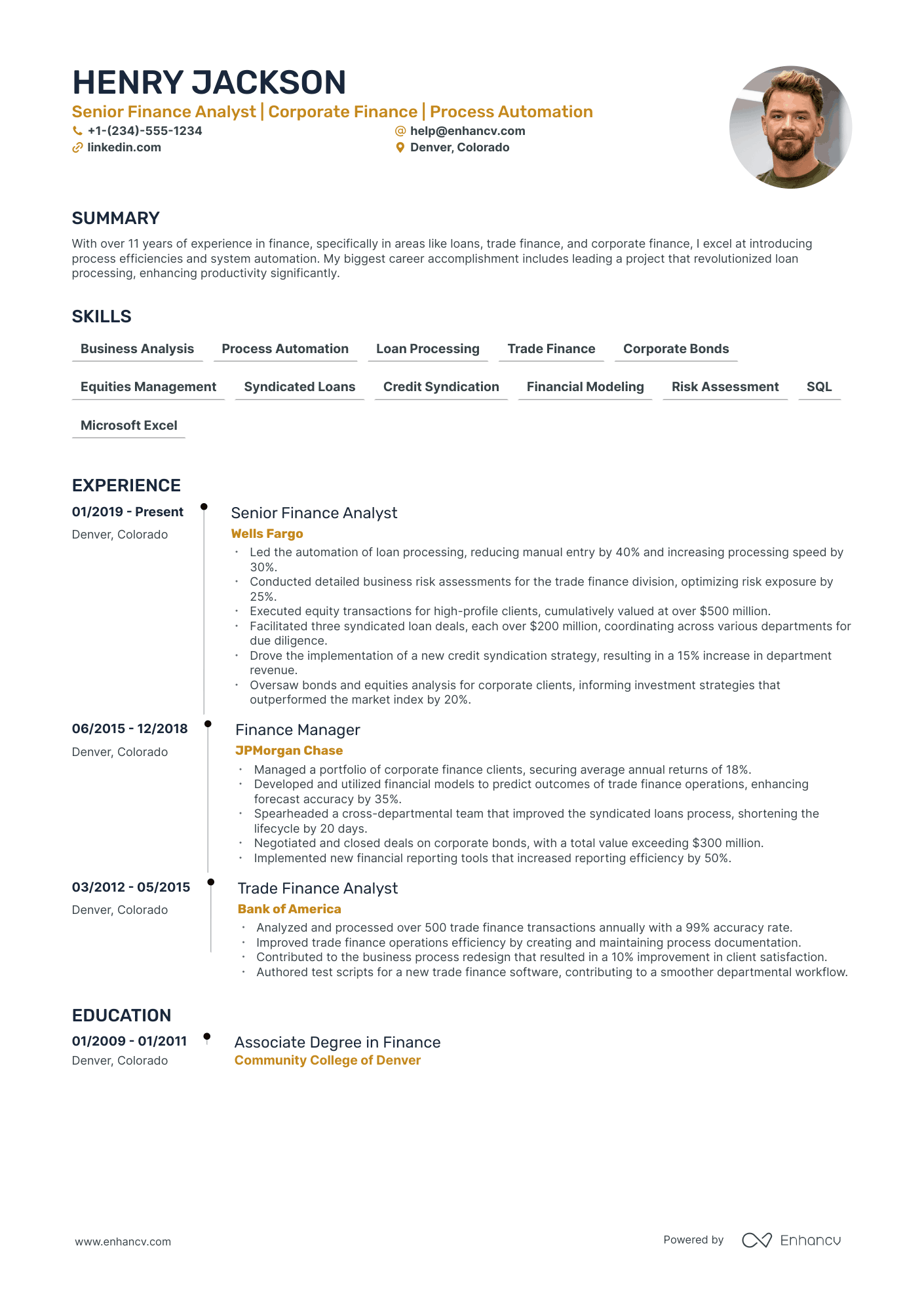 5 Banking Business Analyst Resume Examples & Guide for 2024