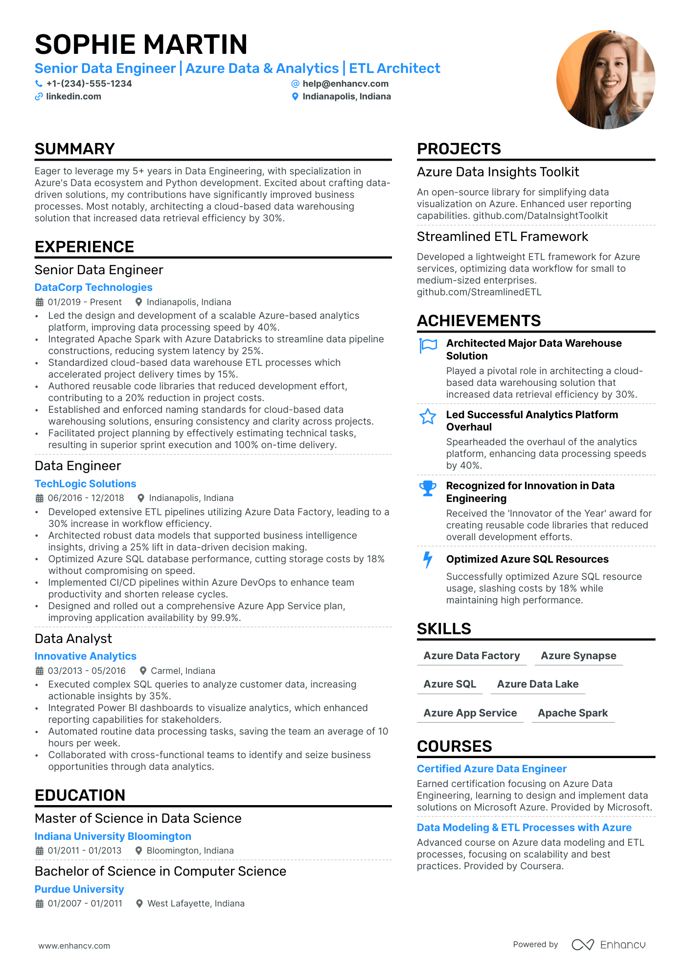 26 Data Engineer Resume Examples Guide For 2025 AHR0cHM6Ly9jZG4uZW5oYW5jdi5jb20vcHJlZGVmaW5lZC1leGFtcGxlcy9PMzh6eHk4eUs3QTQzNGttWENYR2xBT250UmZJNU9vcDdVRGJVYnF5L2ltYWdlLnBuZw~~ 