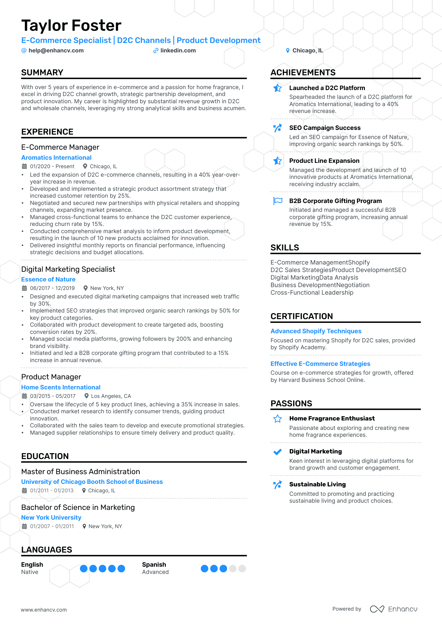 9 Brand Manager Resume Examples & Guide for 2024