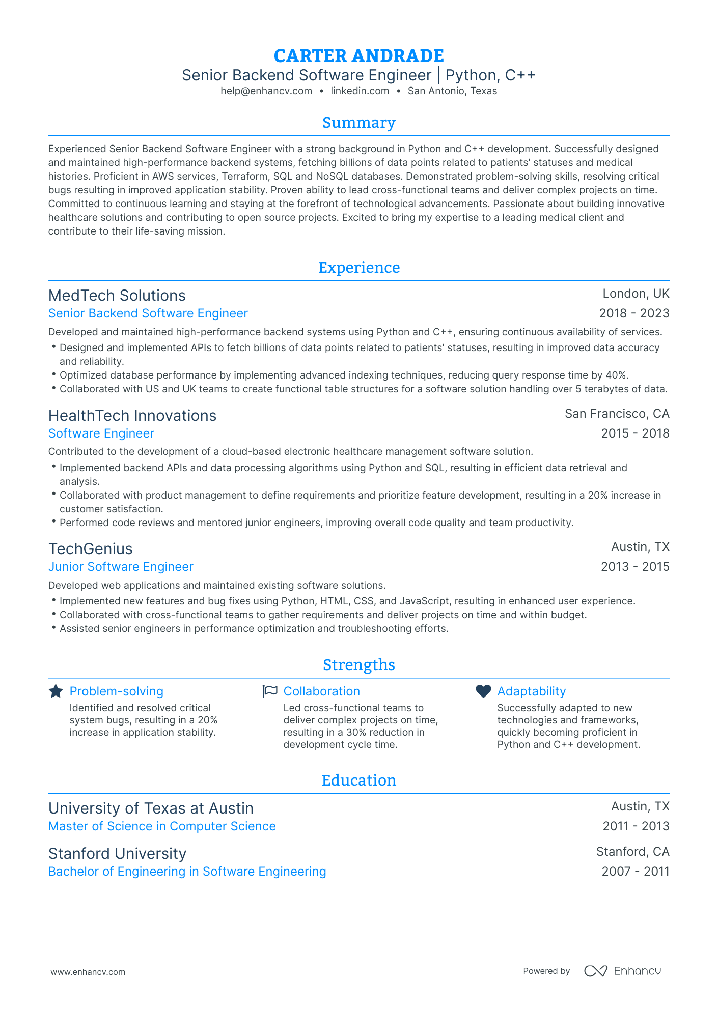 5 AWS Developer Resume Examples & Guide for 2023