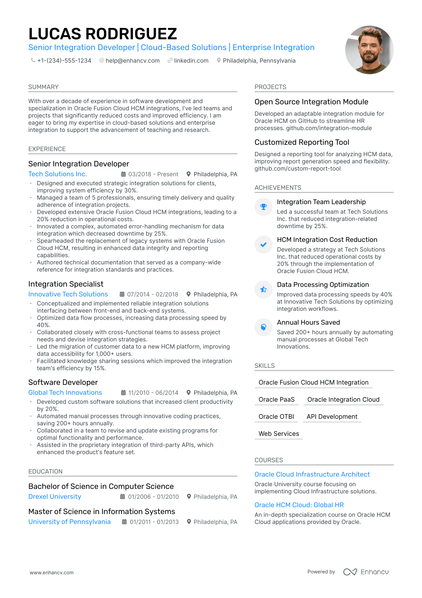 5 Integration Developer Resume Examples & Guide for 2024