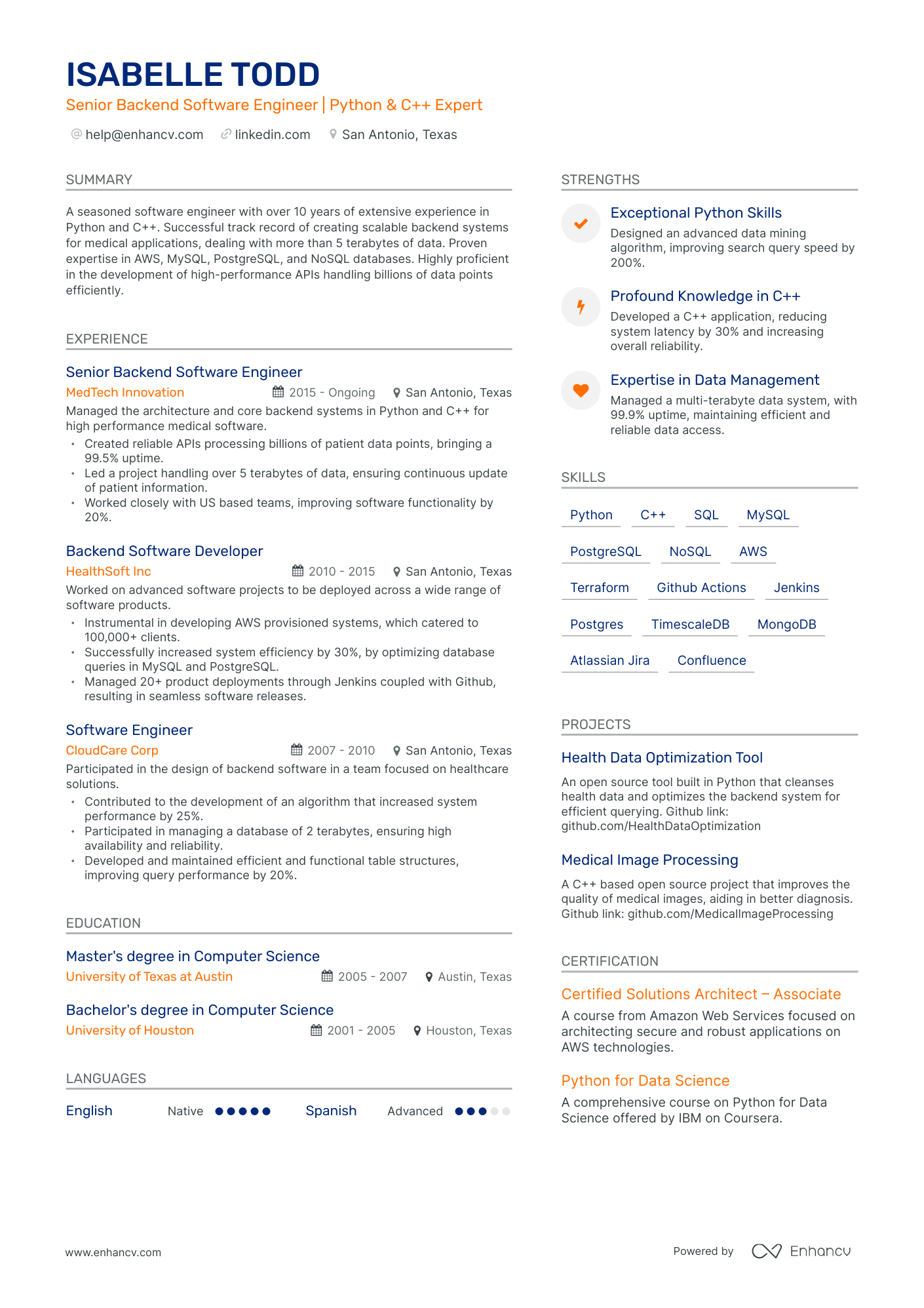 5 Cybersecurity Engineer Resume Examples & Guide for 2023