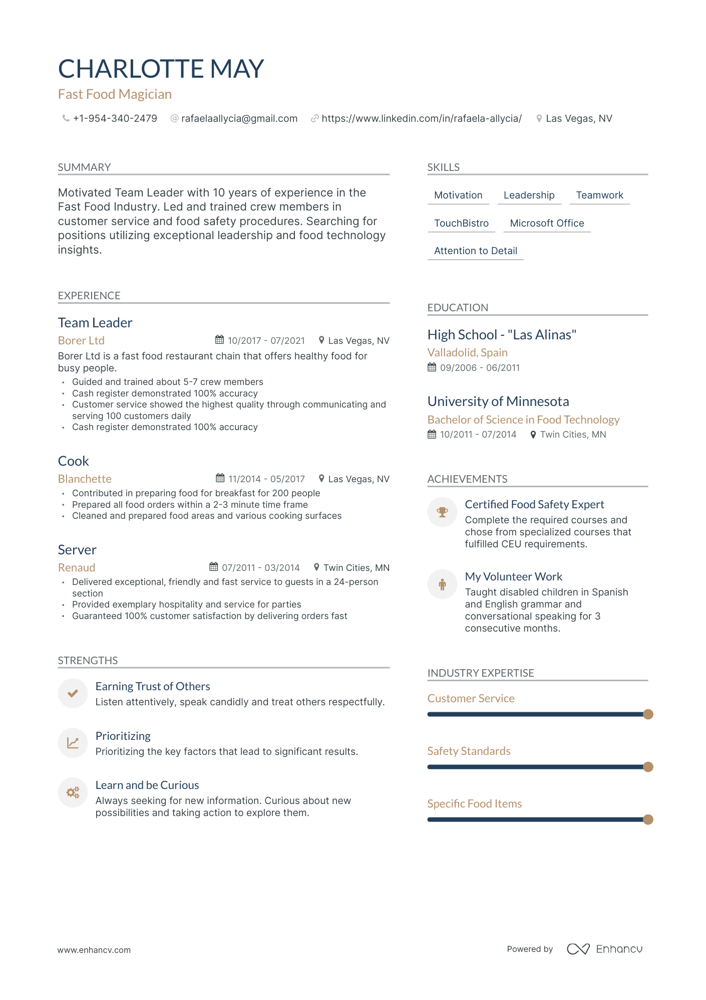 5 Fast Food Resume Examples amp Guide - AHR0cHM6Ly9jZG4uZW5oYW5jdi5jb20vcHJlZGVmaW5lZC1leGFtcGxlcy9UZzlhdmxZUkRrb2JuZFR6aXRZM1g0SnJUMG8zbUFkT09hOWc1Vm5yL2ltYWdlLnBuZw~~. 
