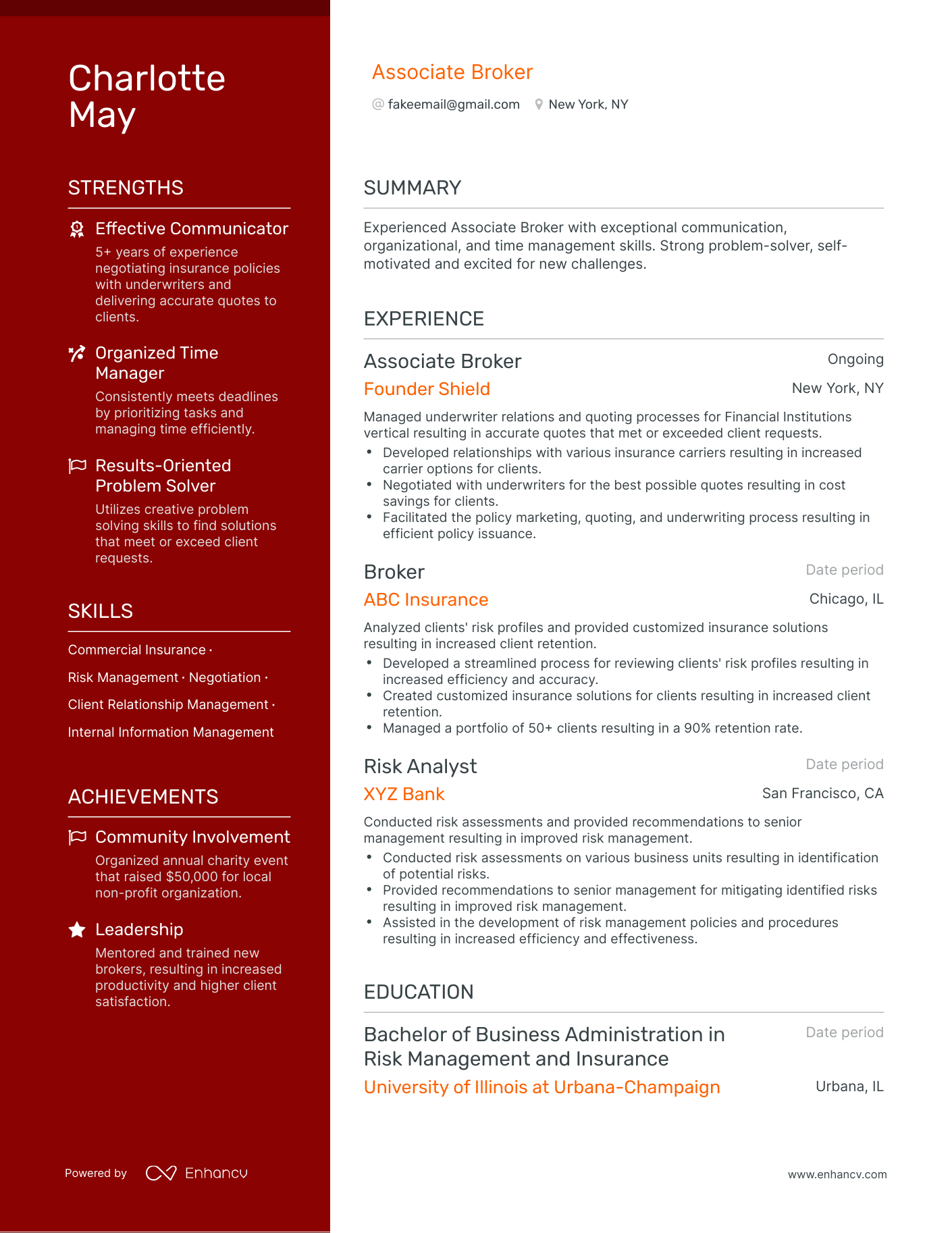 9 Broker Resume Examples & Guide for 2023