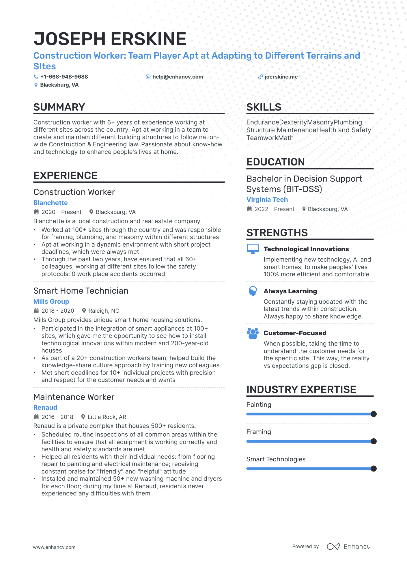 9 Construction Project Manager Resume Examples & Guide for 2024