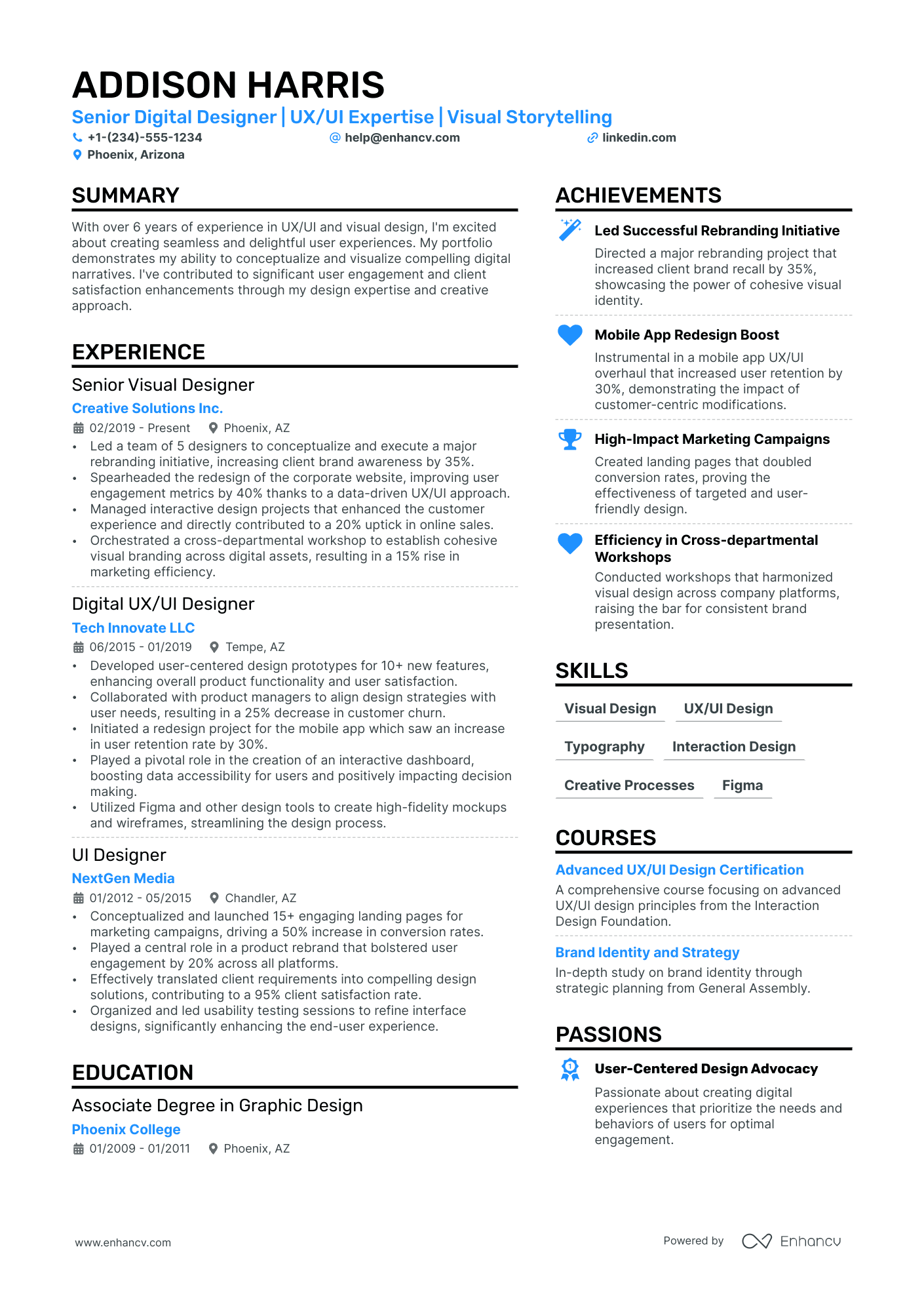 13 Graphic Designer Resume Examples & Guide for 2024