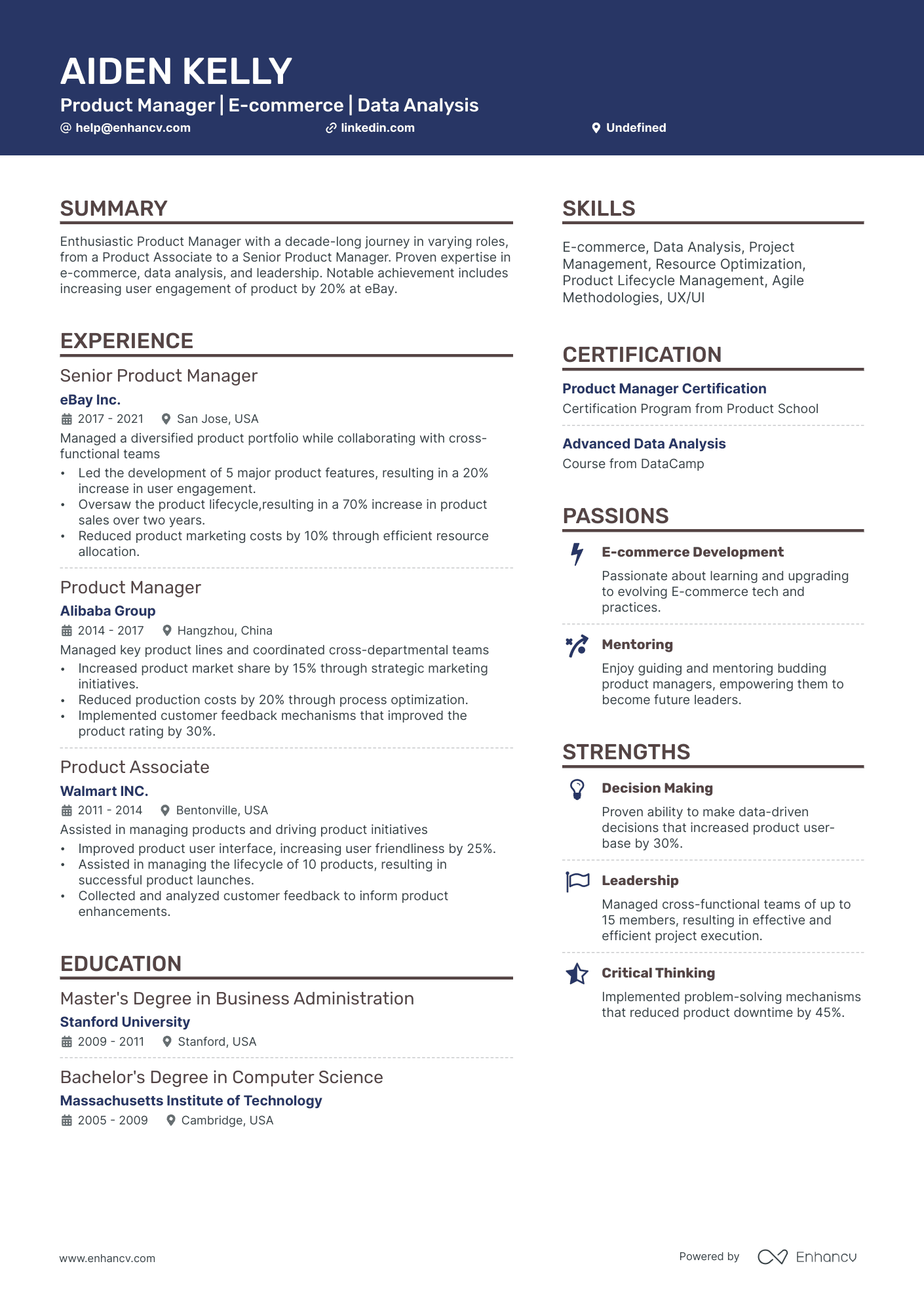 10 Amazon Product Manager Resume Examples & Guide for 2026