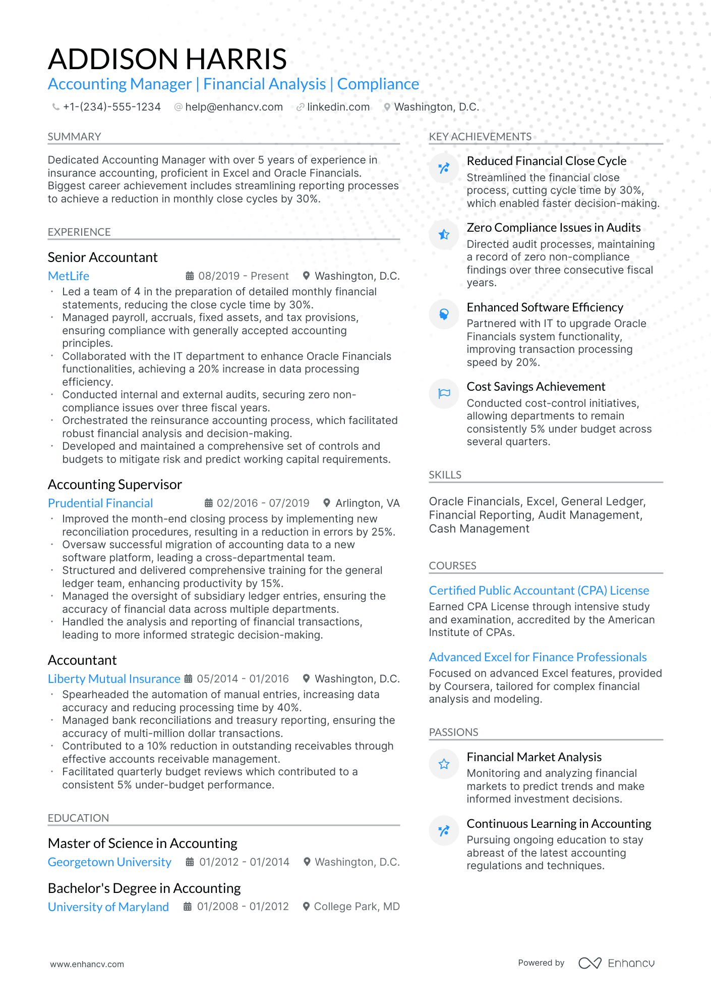 10 General Ledger Accounting Resume Examples, Templates & Guide for 2026