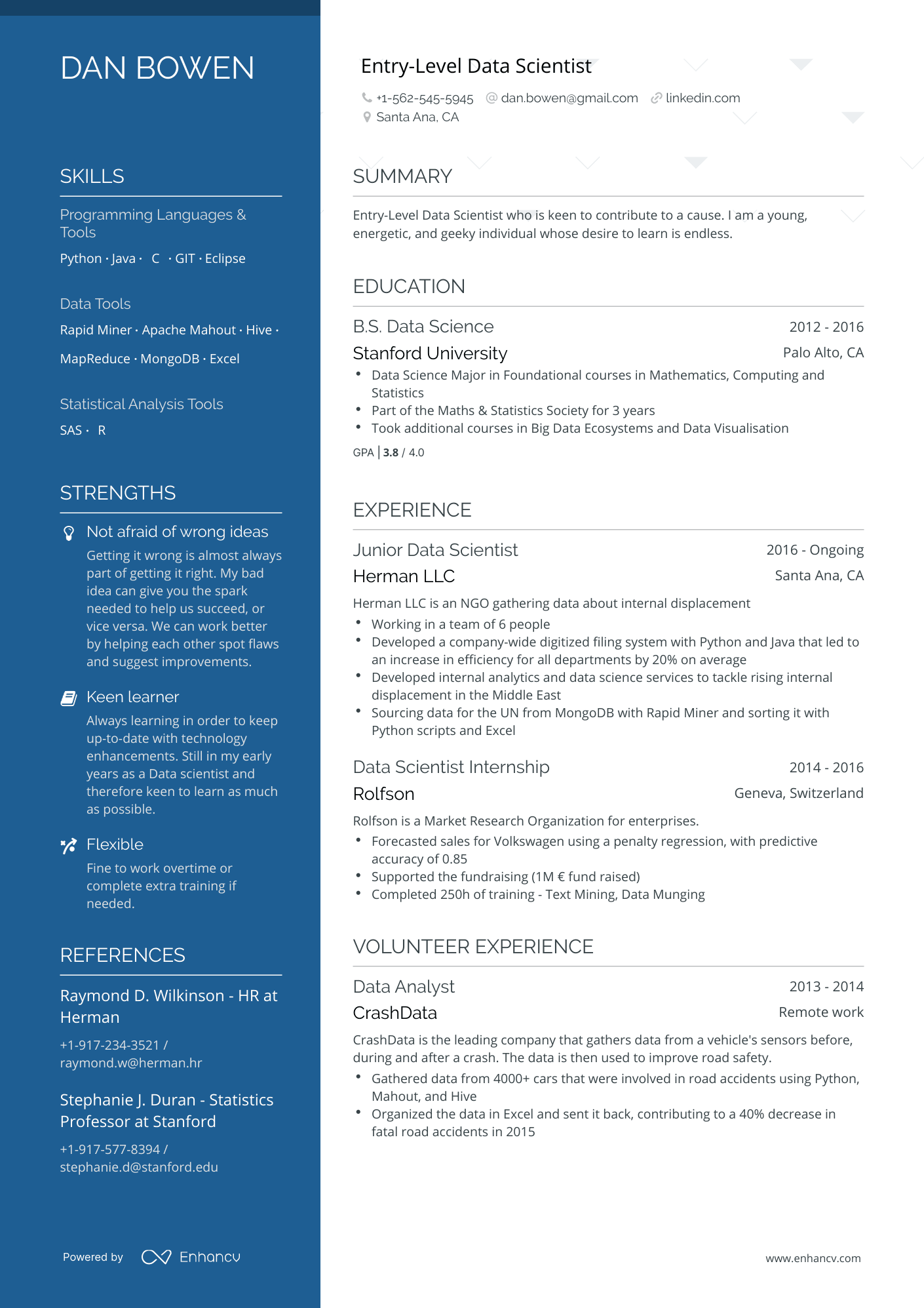 14 Data Scientist Resume Examples & Guide for 2024