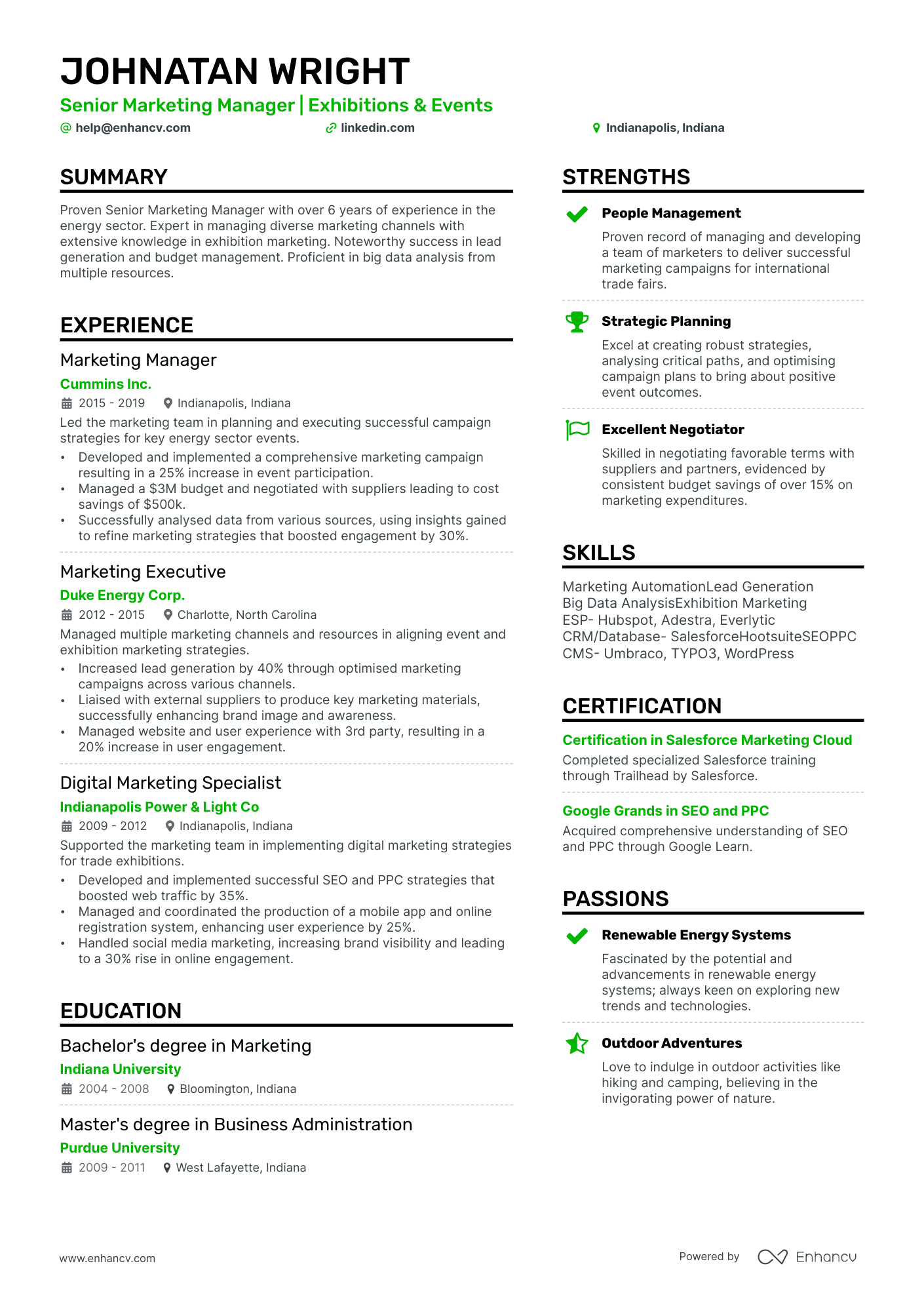 17 Marketing Manager Resume Examples & Guide For 2024