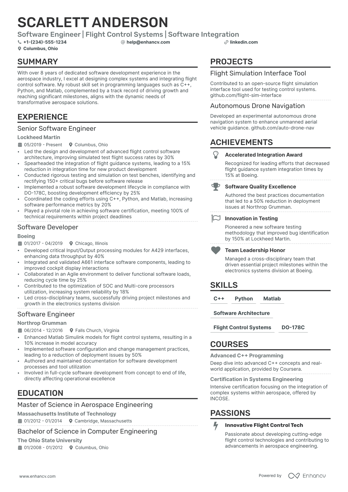 19 Software Engineer Resume Examples & Guide for 2025